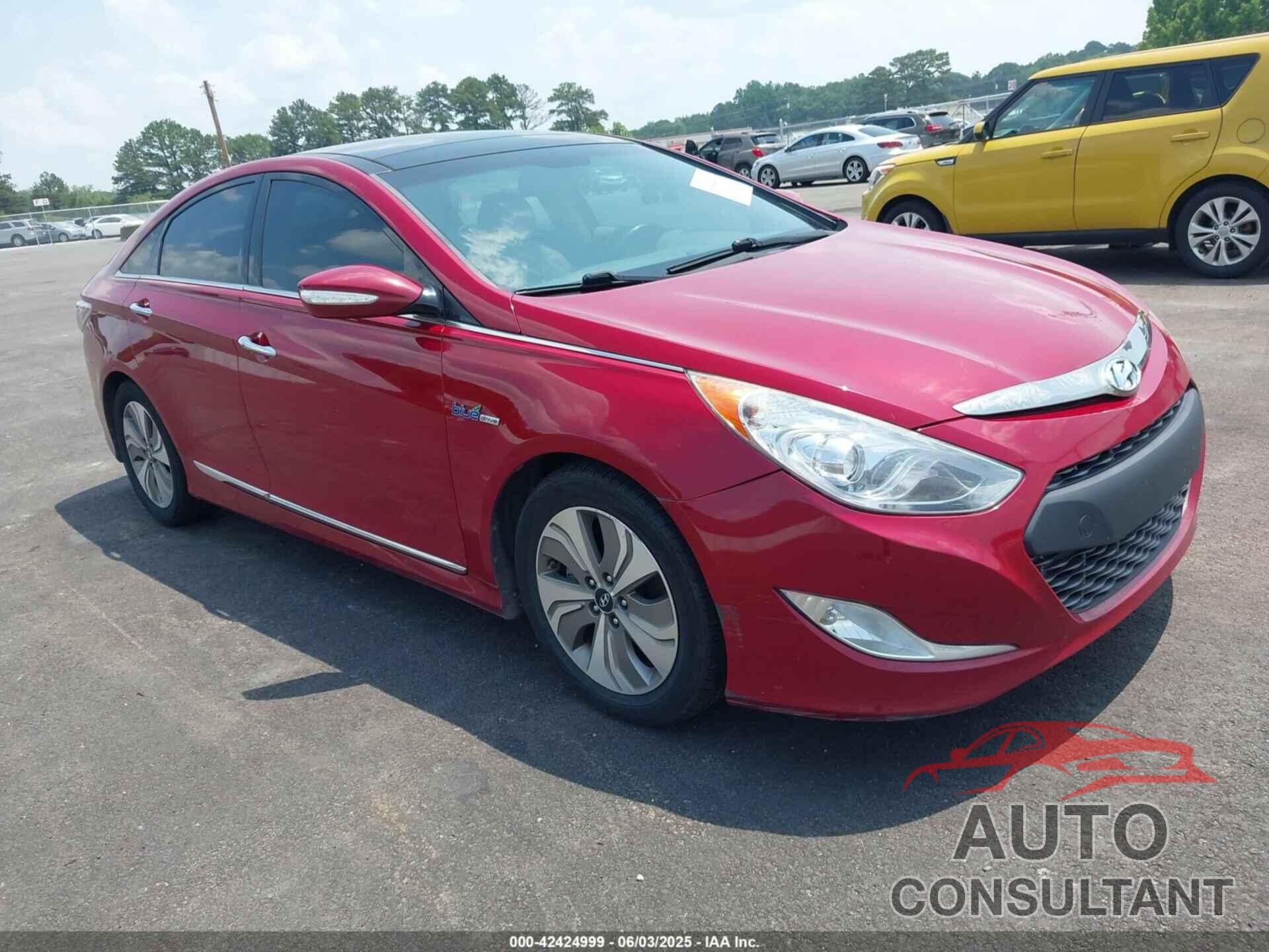 HYUNDAI SONATA HYBRID 2013 - KMHEC4A48DA080553