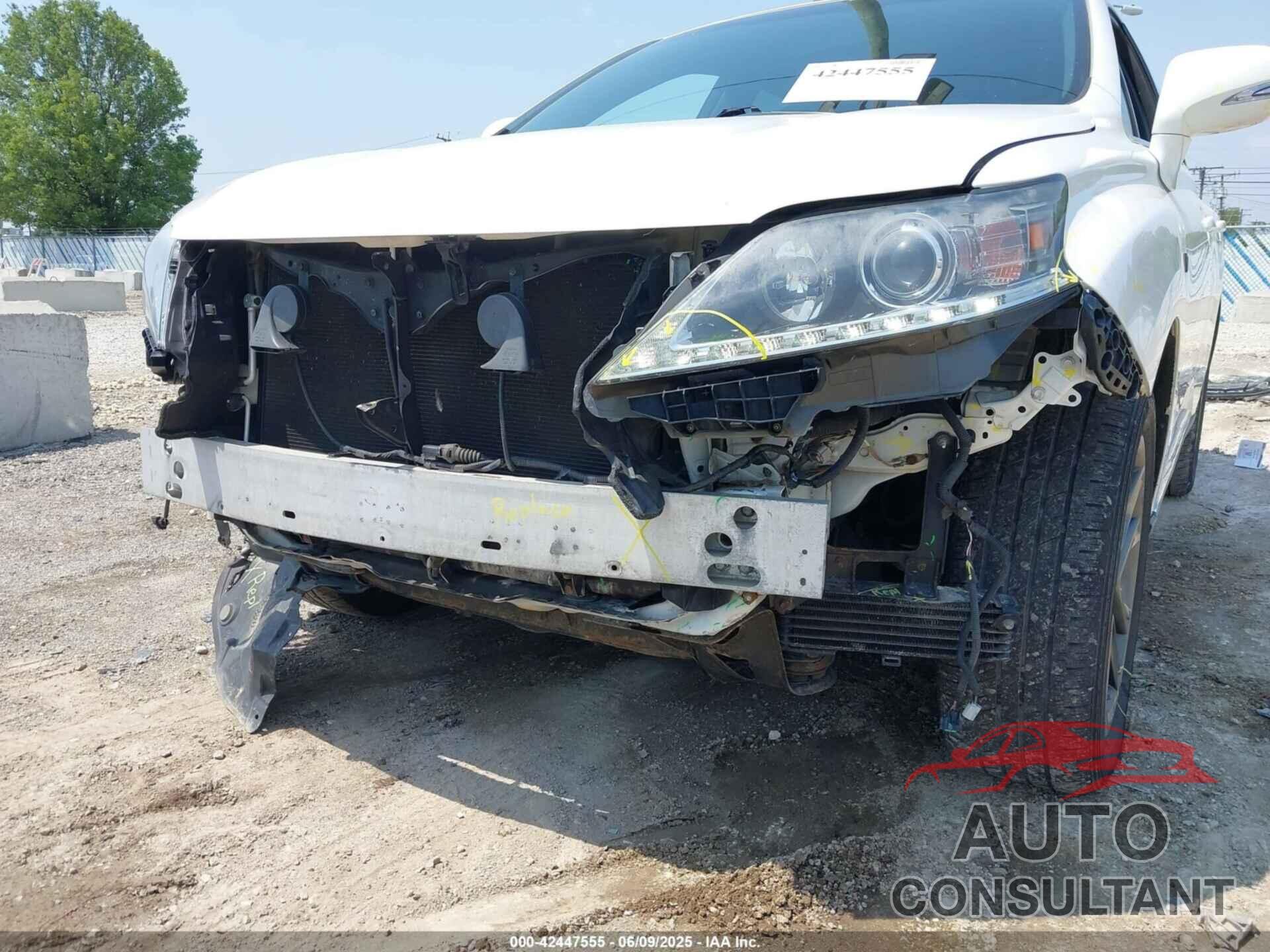 LEXUS RX 350 2013 - 2T2BK1BA9DC171027