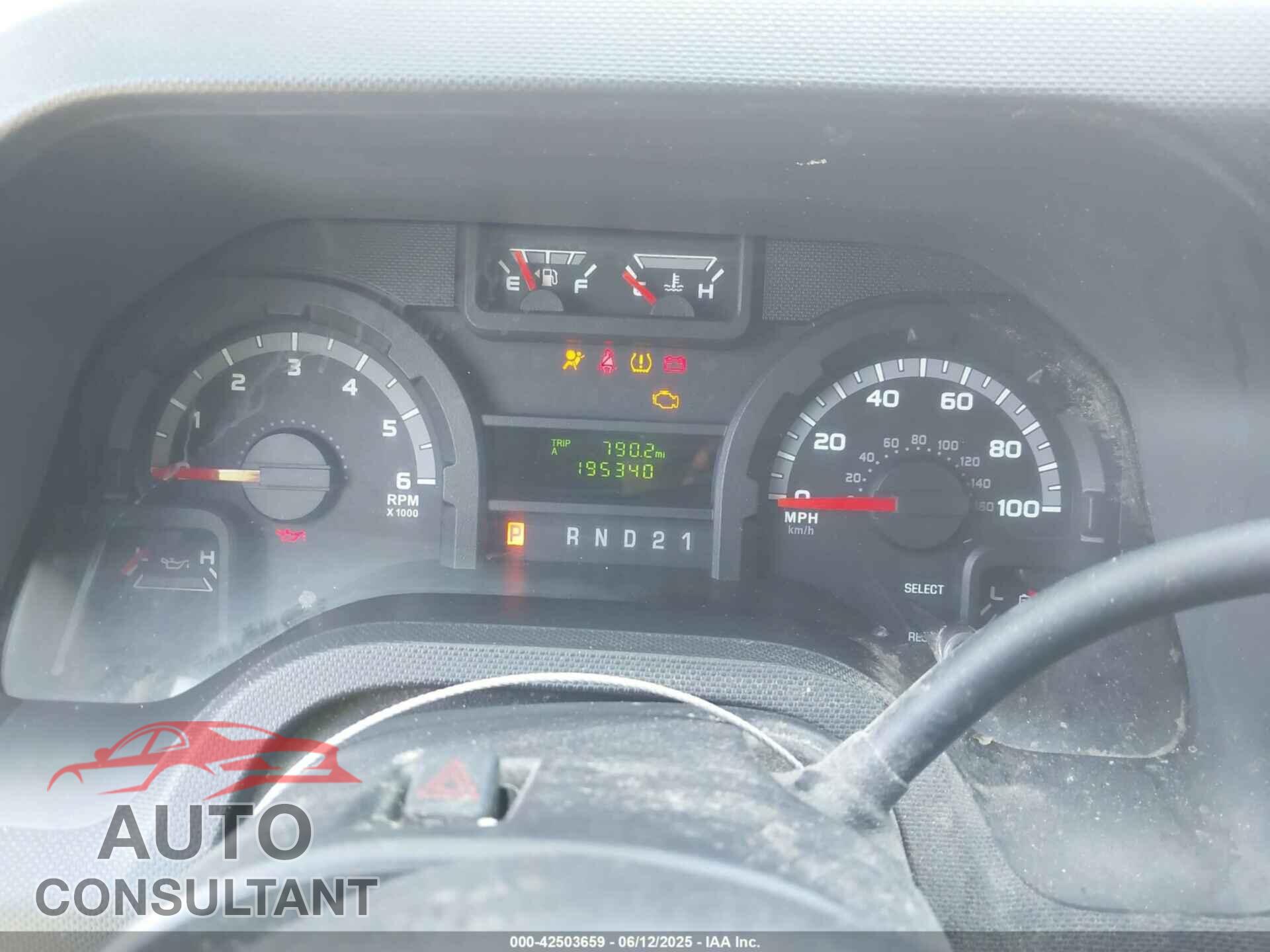 FORD E-150 2013 - 1FTNE1EW2DDA35728
