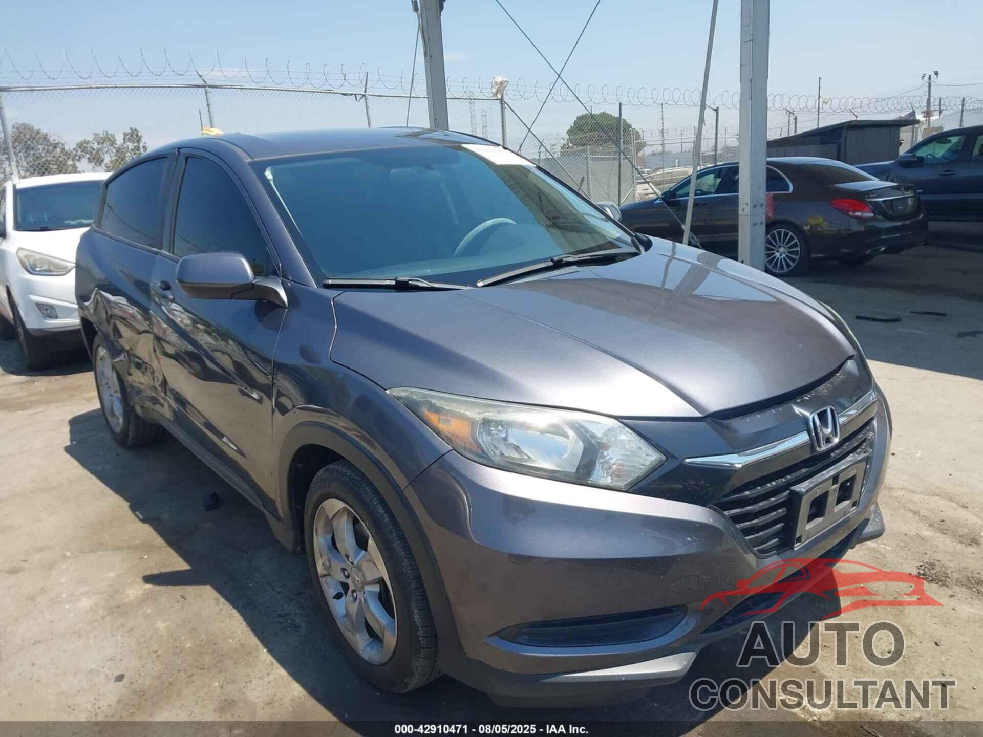 HONDA HR-V 2016 - 3CZRU5H31GM716284