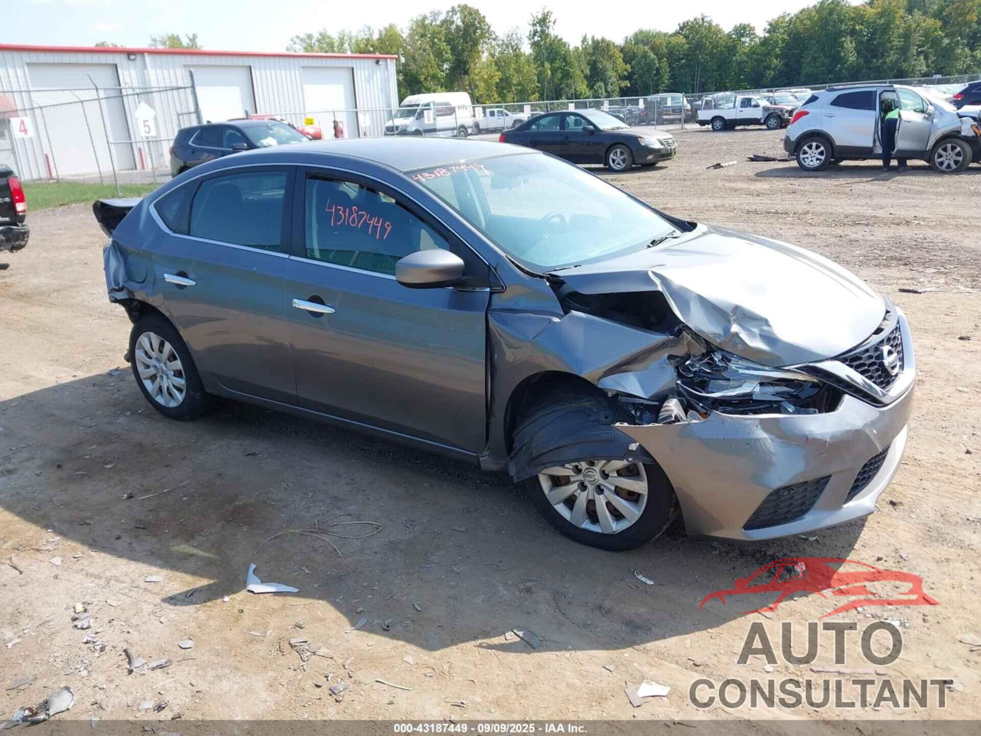 NISSAN SENTRA 2019 - 3N1AB7AP3KY272492