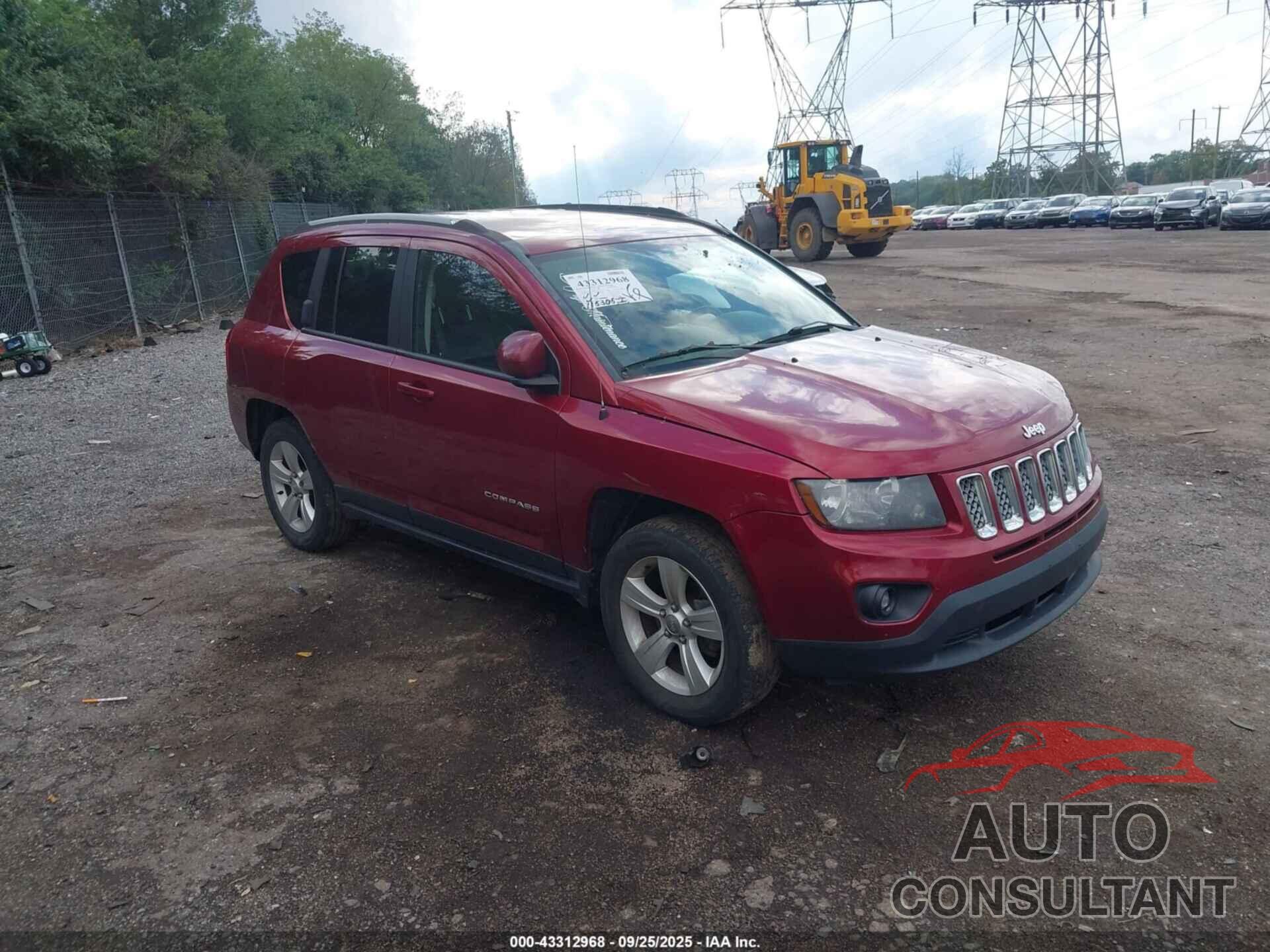 JEEP COMPASS 2015 - 1C4NJDEB3FD208170