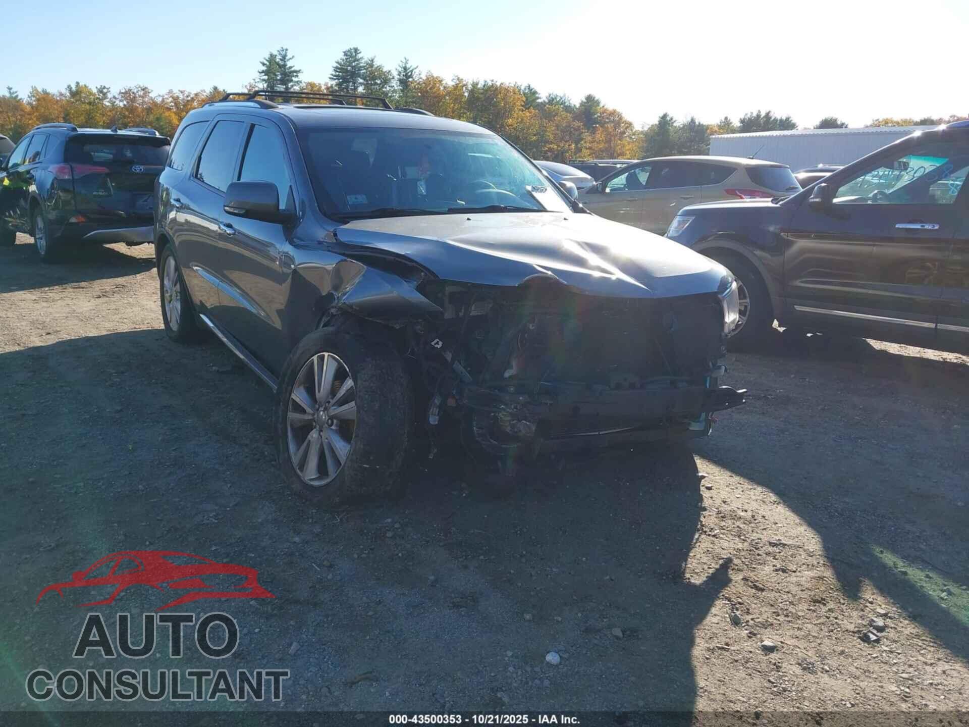 DODGE DURANGO 2013 - 1C4RDJDG5DC597398