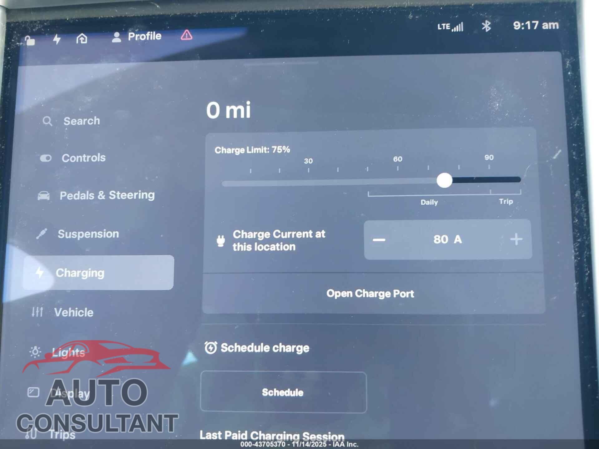TESLA MODEL S 2012 - 5YJSA1DP9CFP01533