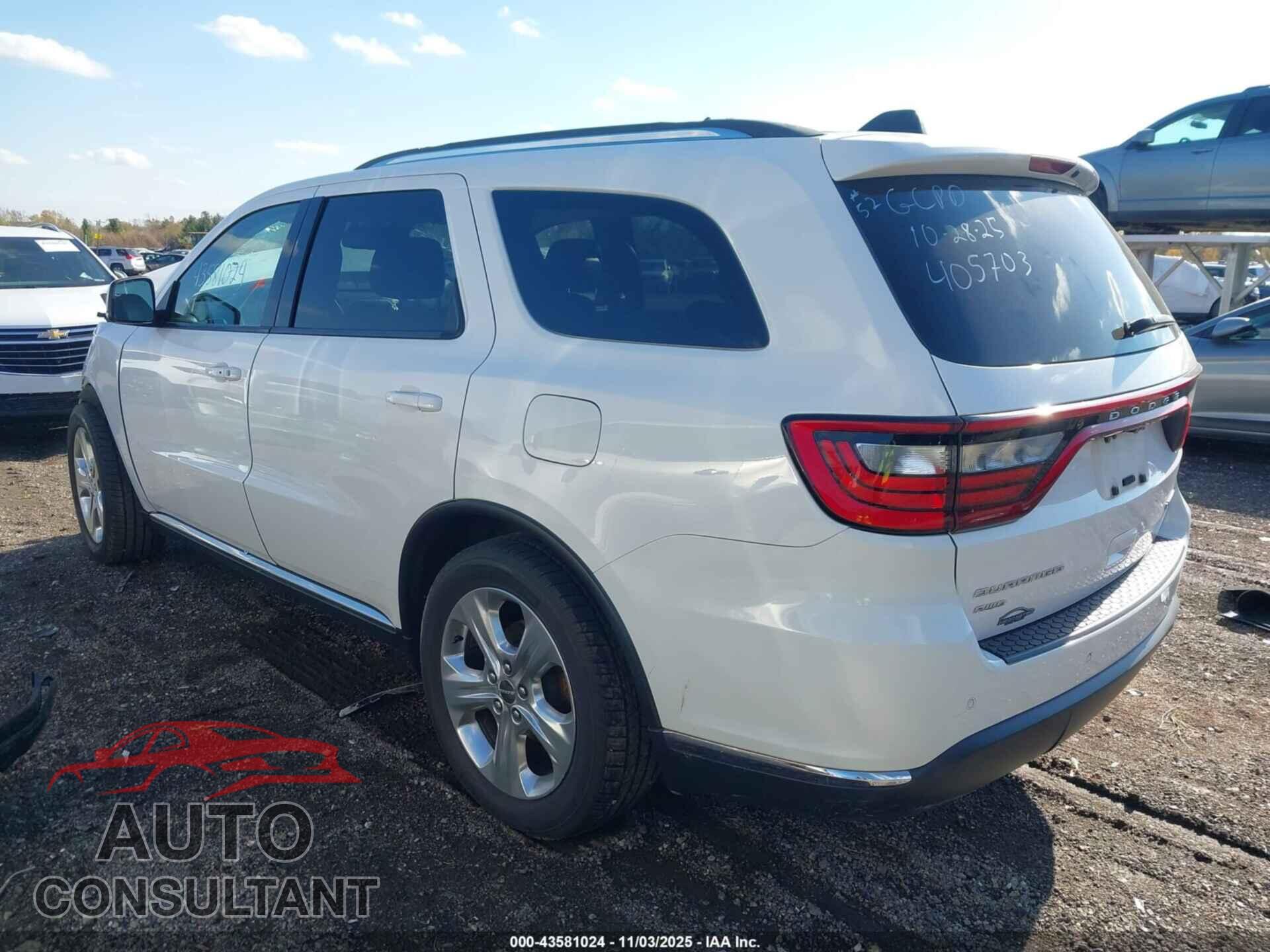 DODGE DURANGO 2014 - 1C4RDJDGXEC405703