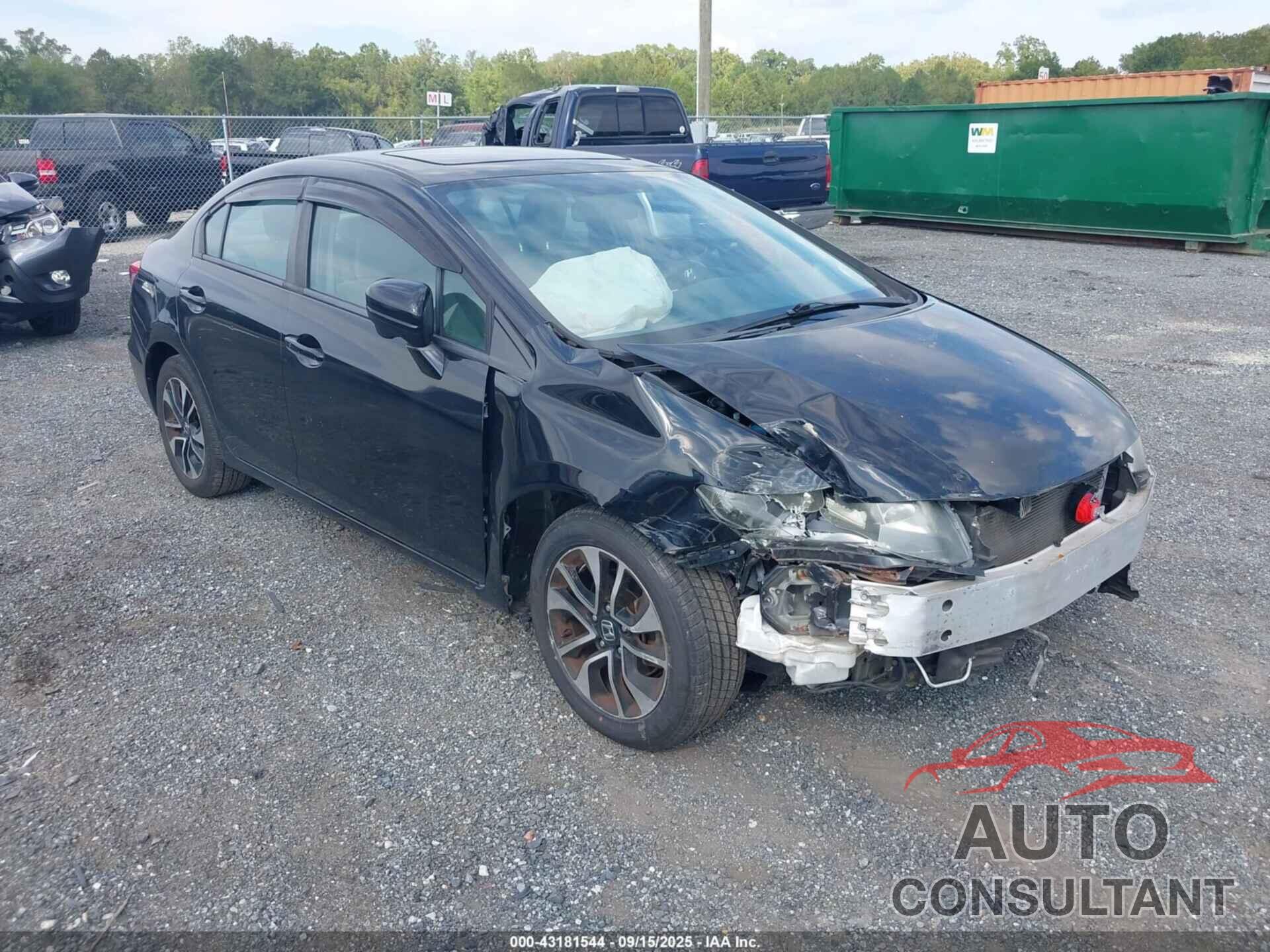 HONDA CIVIC 2014 - 19XFB2F87EE264621