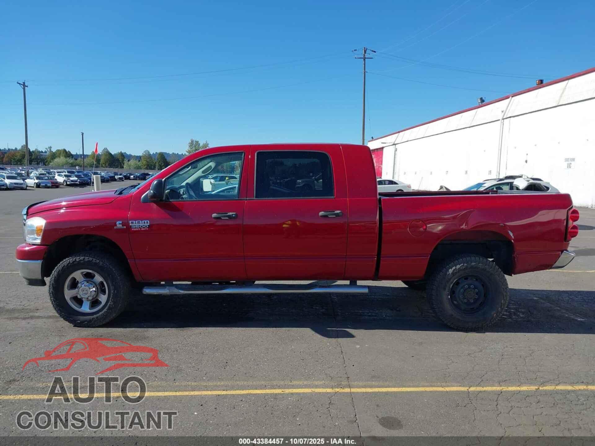 DODGE RAM 3500 2009 - 3D3MX39L39G521533