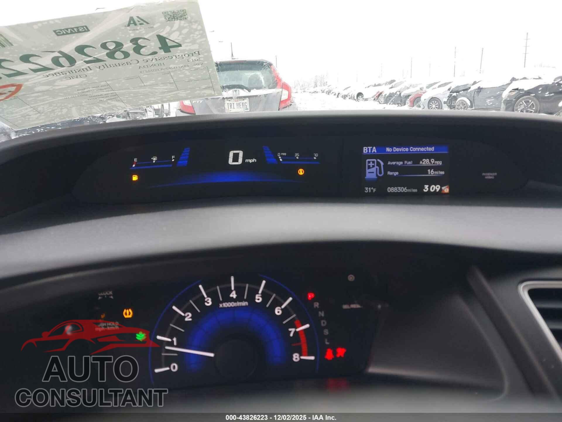 HONDA CIVIC 2014 - 19XFB2F59EE022239