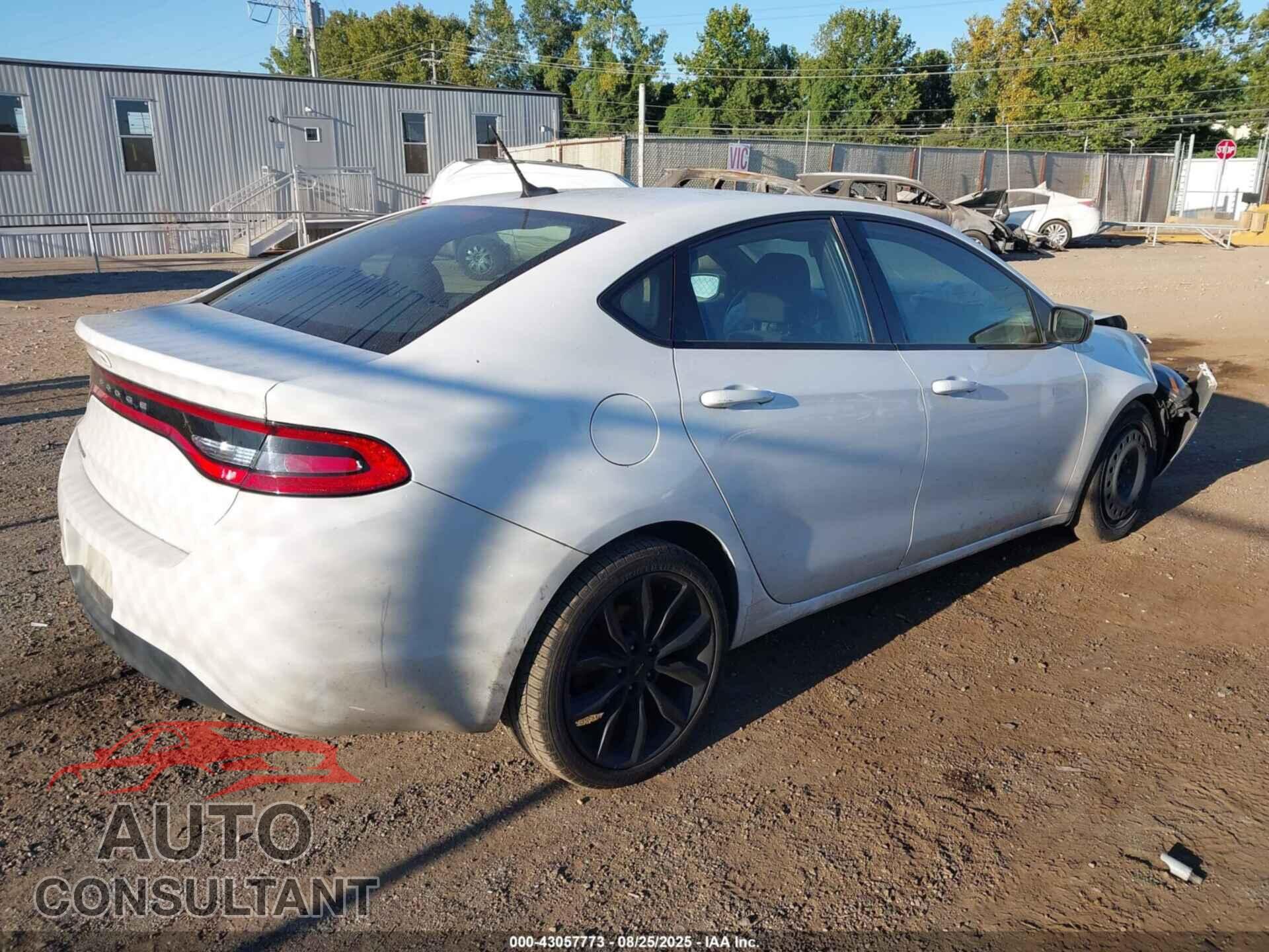 DODGE DART 2016 - 1C3CDFFA9GD819357