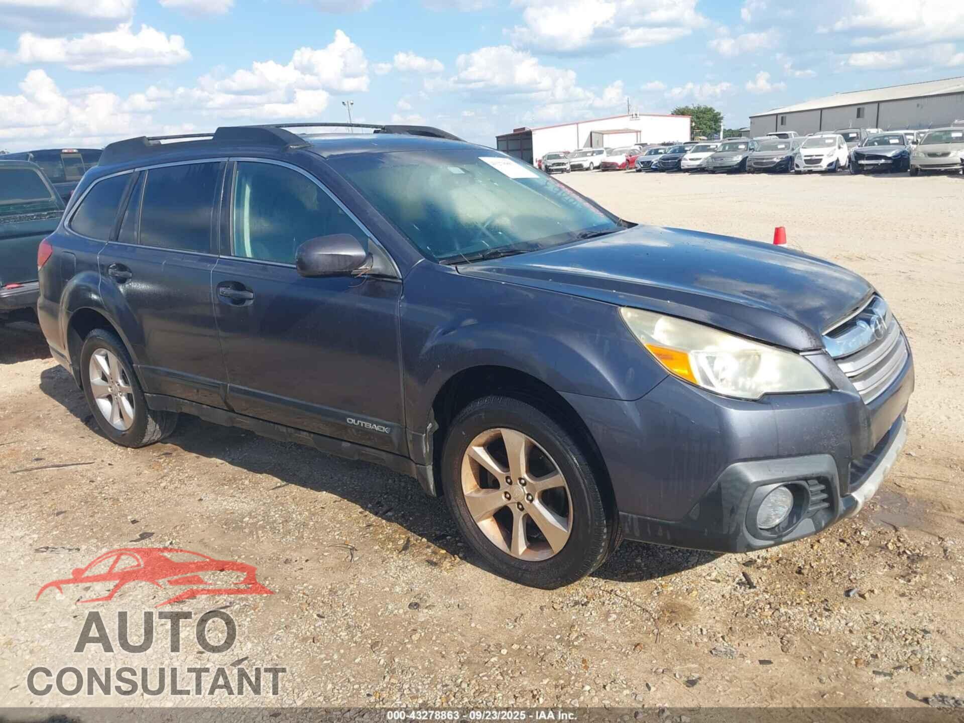 SUBARU OUTBACK 2014 - 4S4BRBLCXE3327720