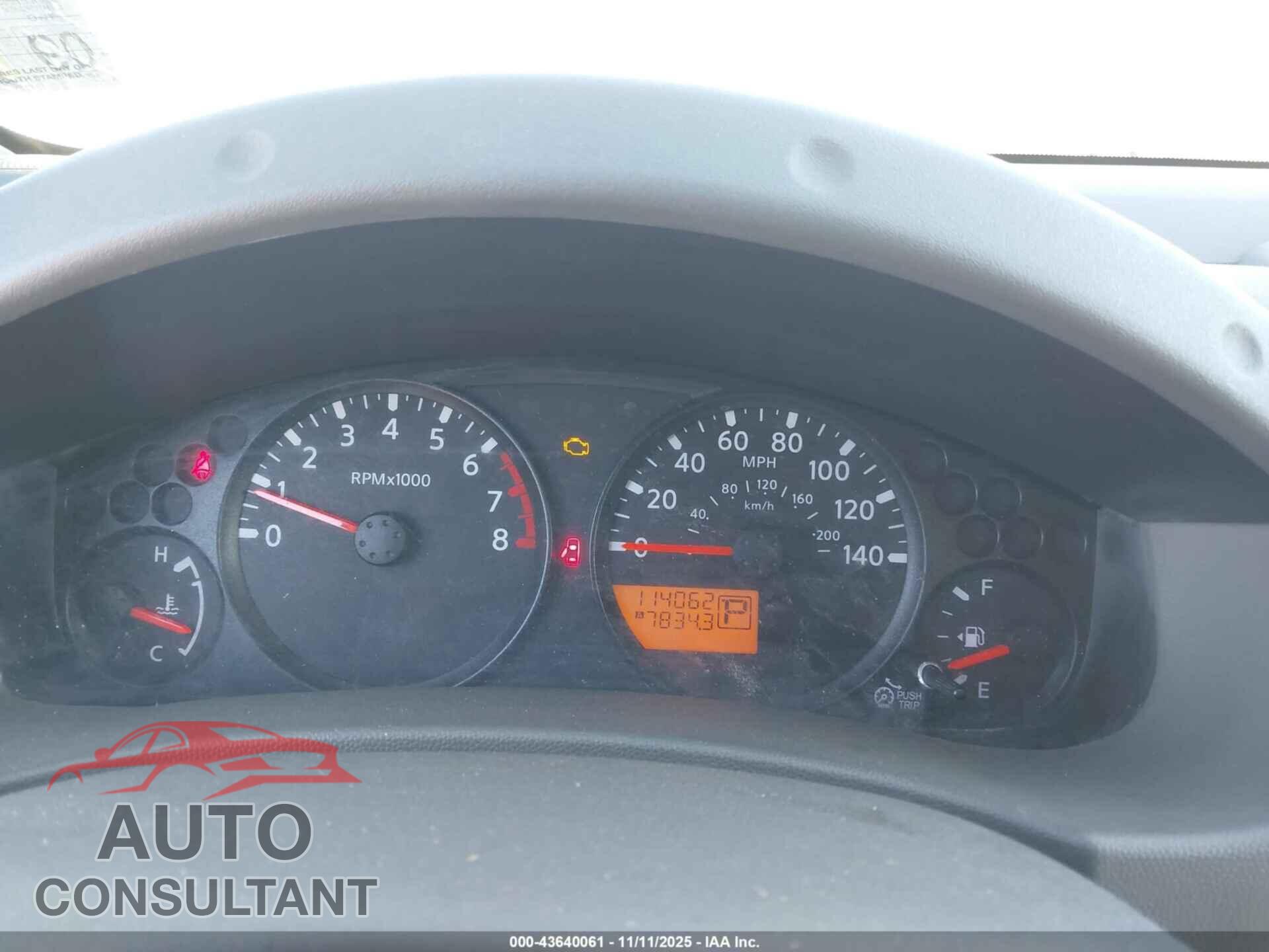NISSAN FRONTIER 2019 - 1N6BD0CT2KN714184