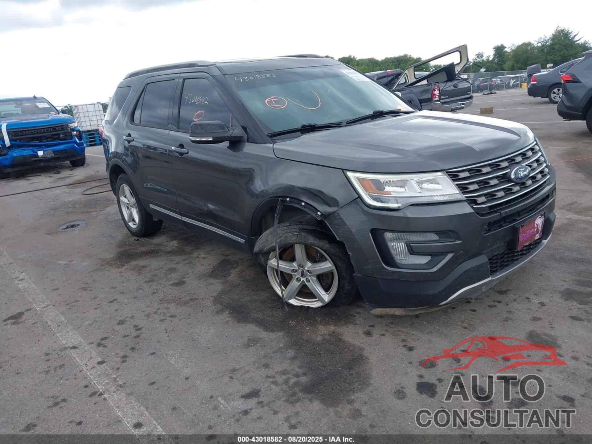 FORD EXPLORER 2017 - 1FM5K8D81HGD47673