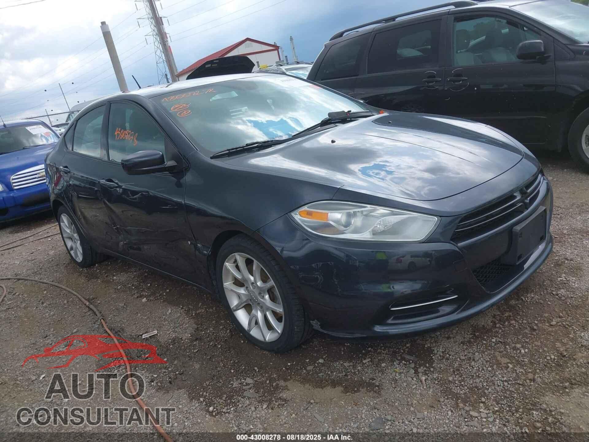 DODGE DART 2013 - 1C3CDFBA7DD321157