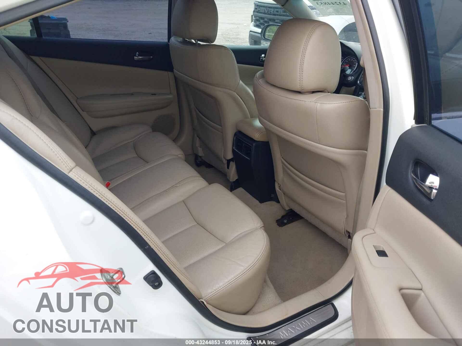 NISSAN MAXIMA 2013 - 1N4AA5AP8DC818953