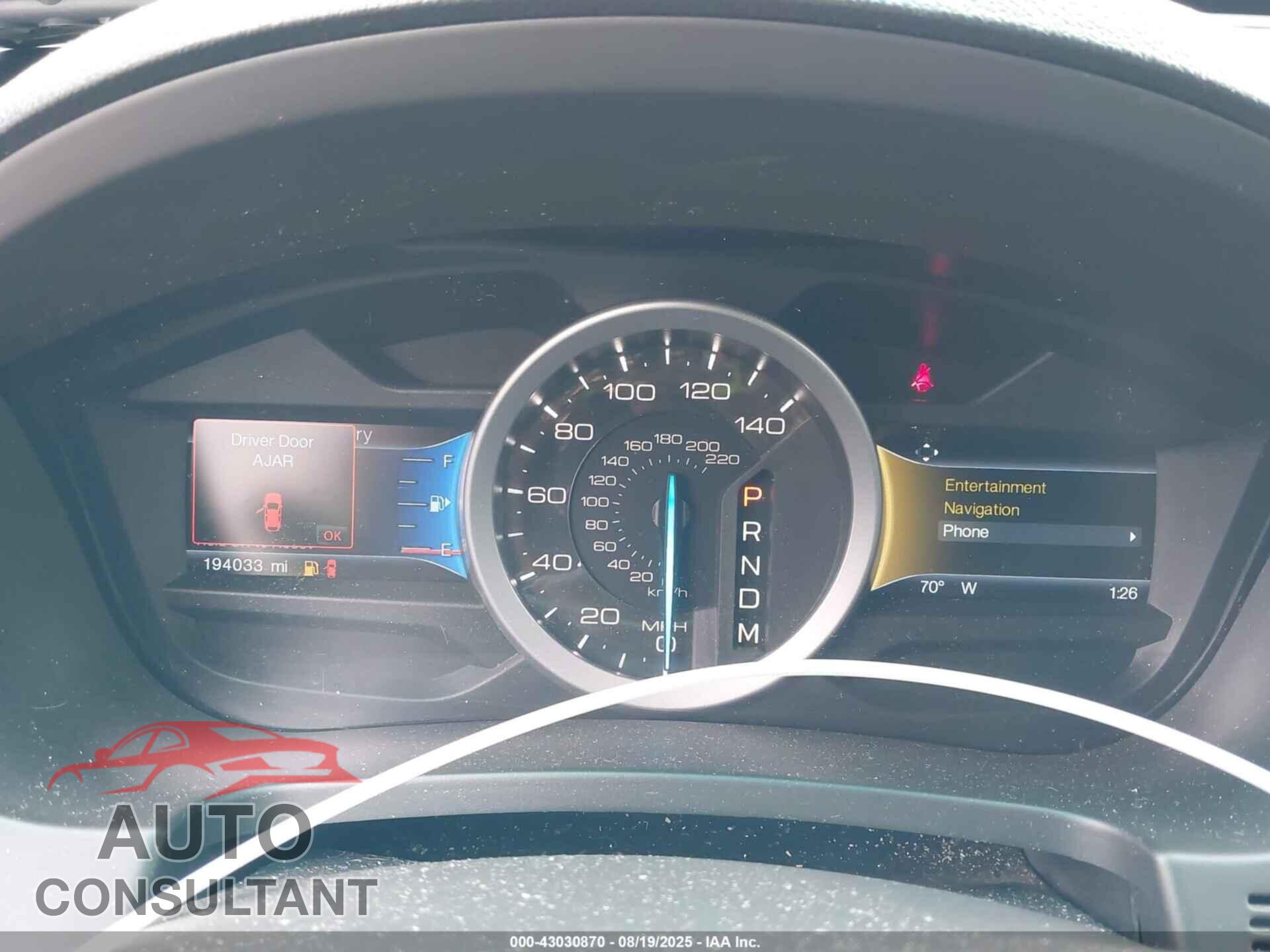 FORD EXPLORER 2015 - 1FM5K8D86FGA83427