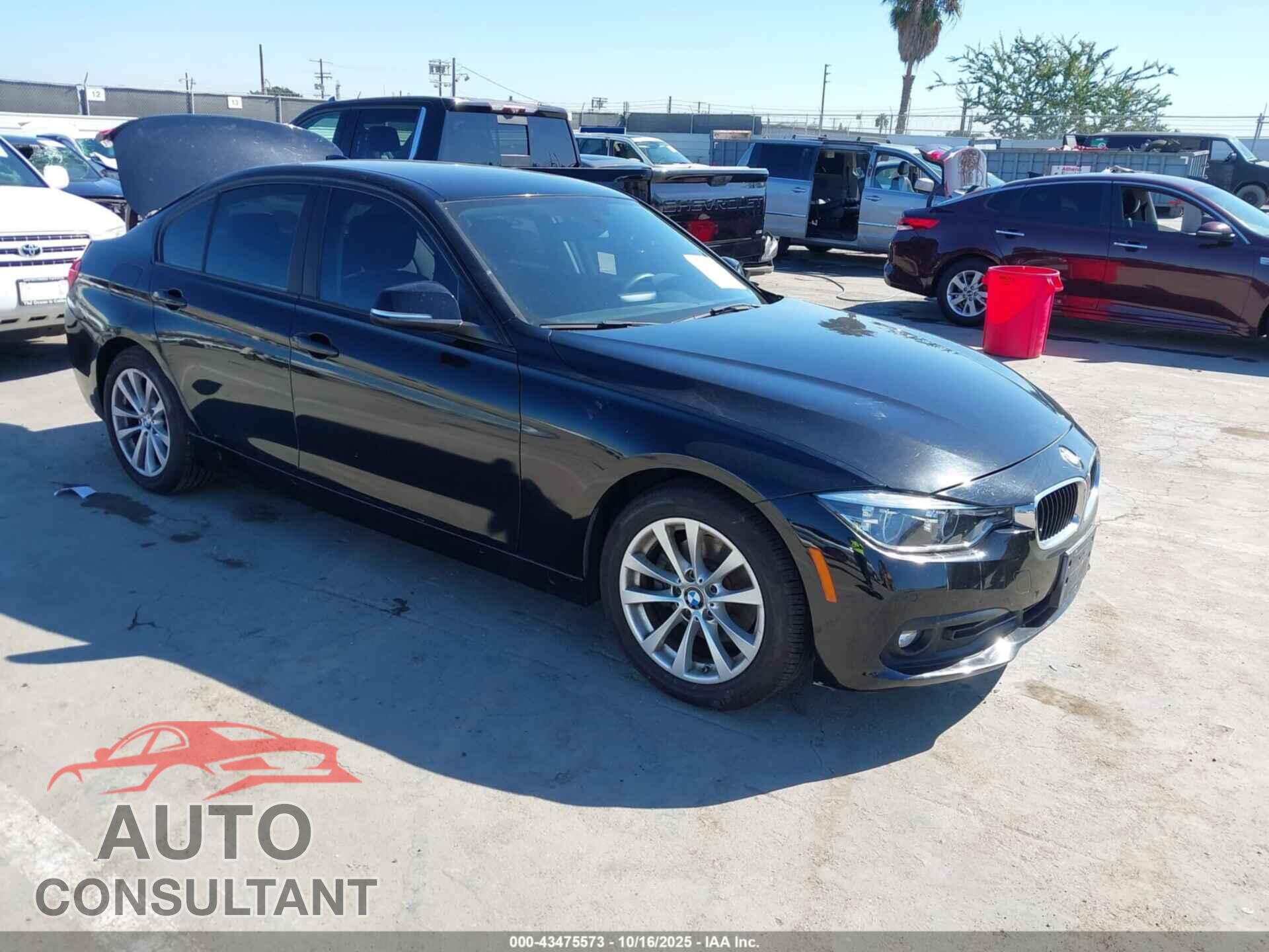 BMW 320I 2016 - WBA8E1G55GNU11318