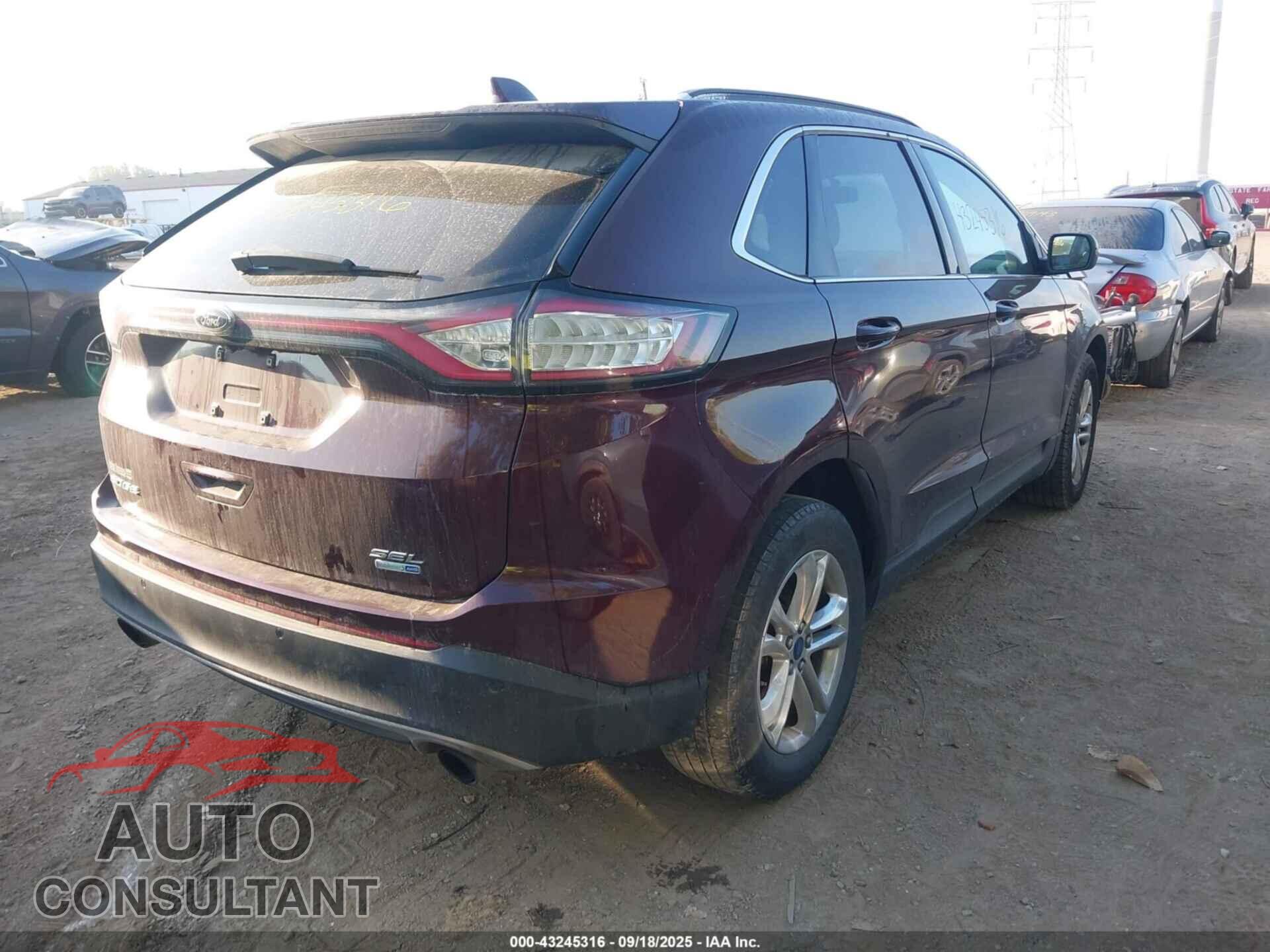FORD EDGE 2017 - 2FMPK4J94HBB42404