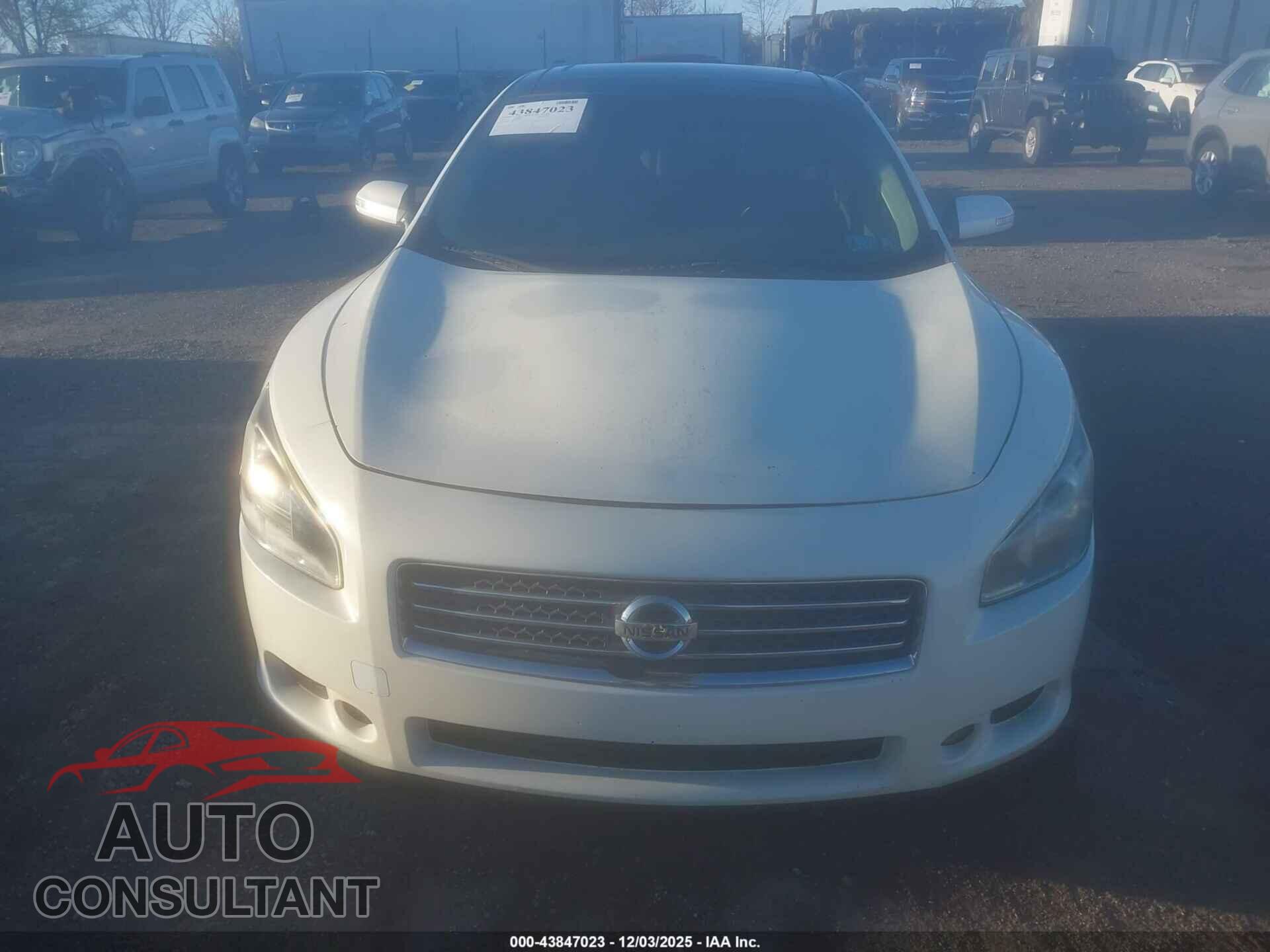 NISSAN MAXIMA 2012 - 1N4AA5AP1CC850478