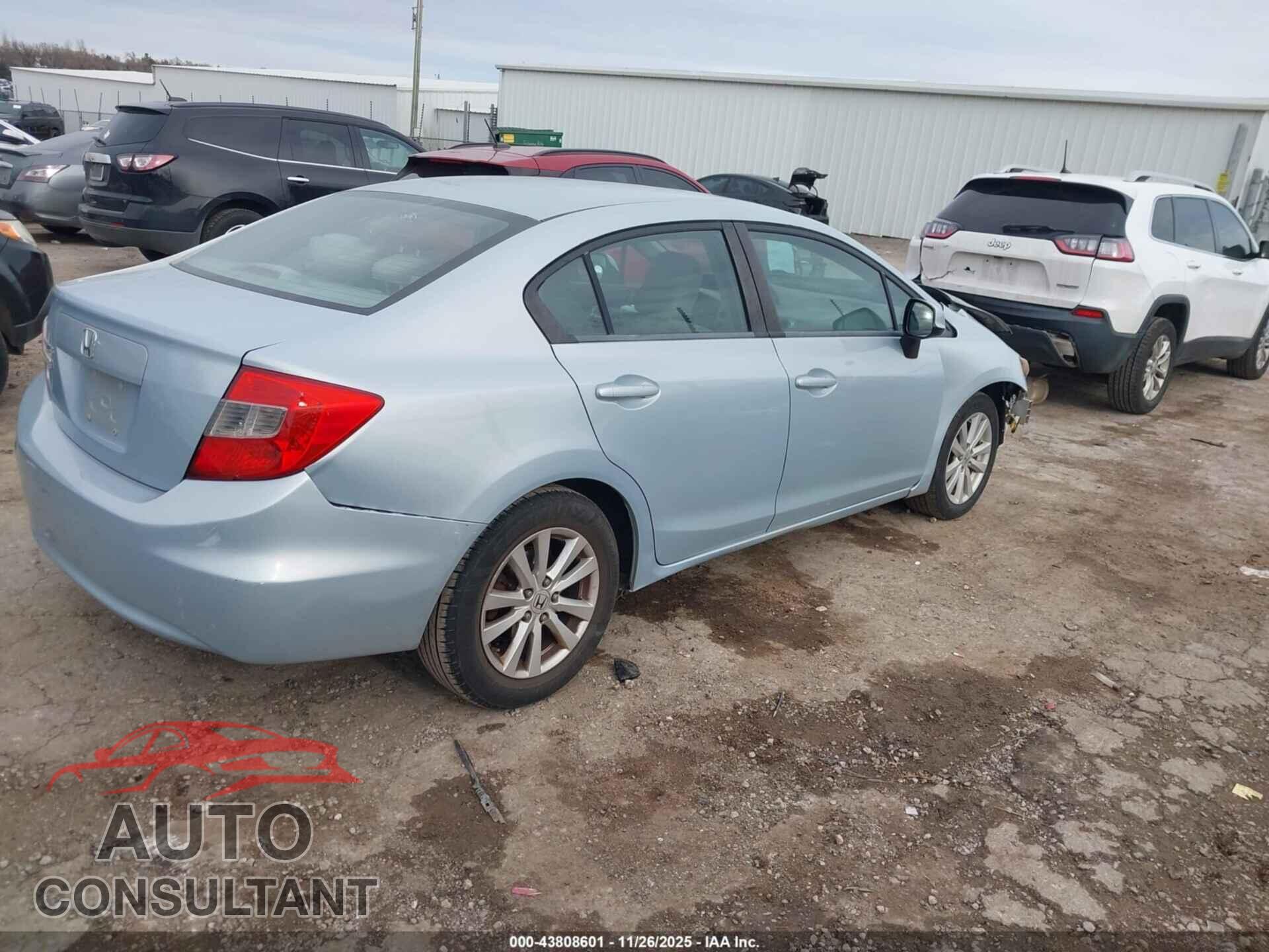 HONDA CIVIC 2012 - 19XFB2F87CE063122