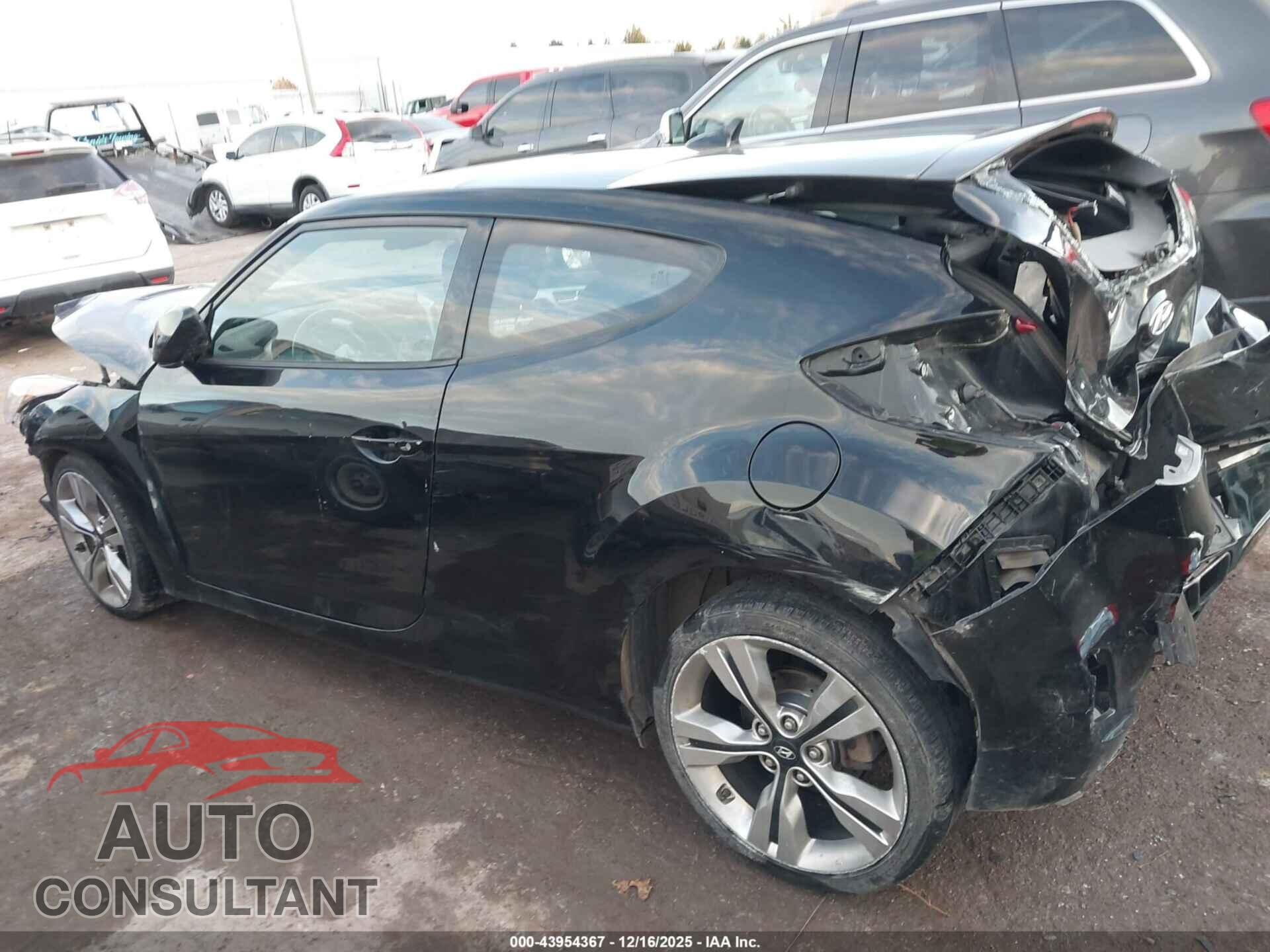 HYUNDAI VELOSTER 2014 - KMHTC6AD9EU191521