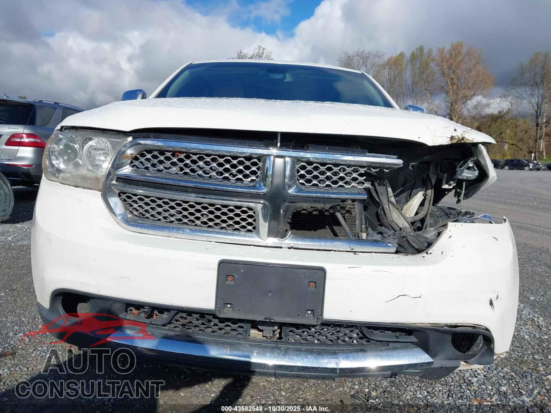 DODGE DURANGO 2012 - 1C4SDHETXCC105937