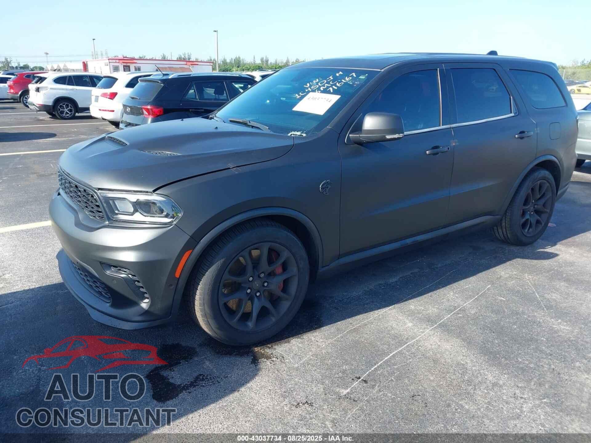 DODGE DURANGO 2021 - 1C4SDJH96MC716167