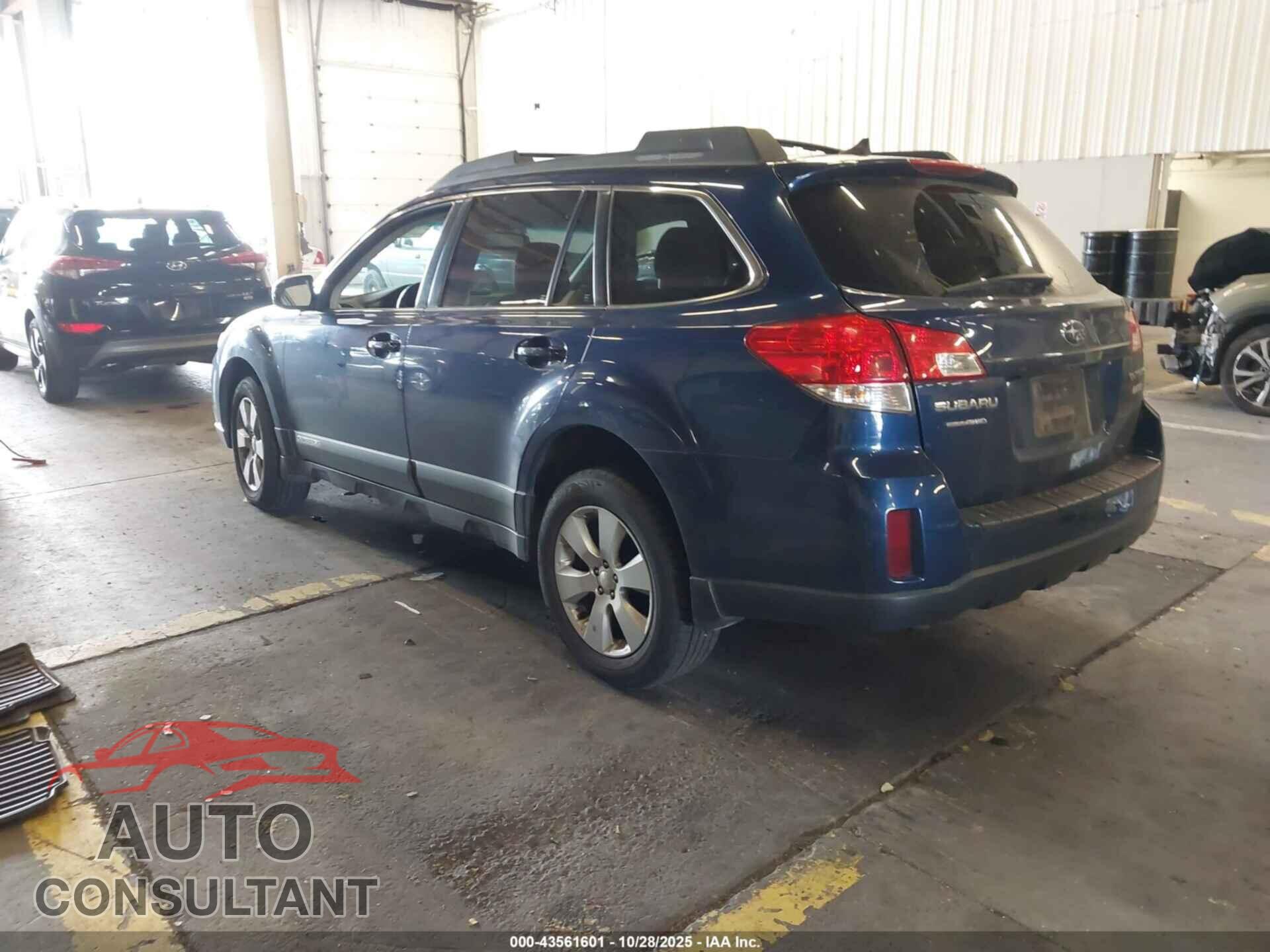 SUBARU OUTBACK 2011 - 4S4BRBKC8B3397181