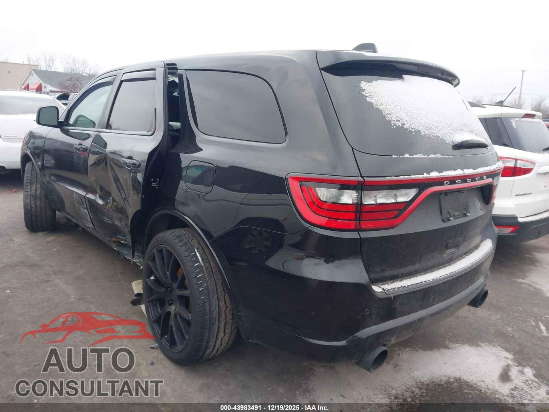 DODGE DURANGO 2018 - 1C4SDJCTXJC283029