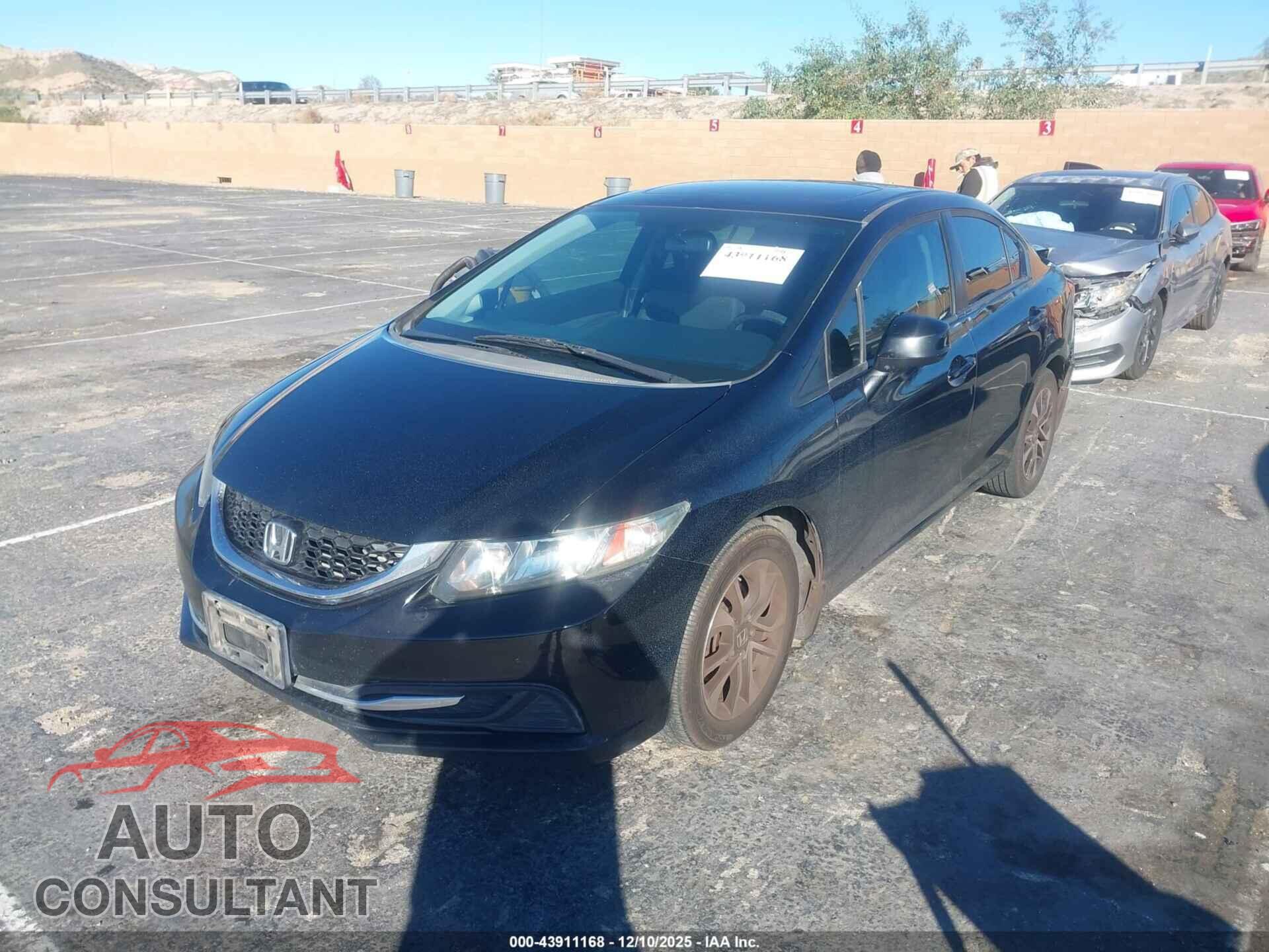 HONDA CIVIC 2013 - 19XFB2F8XDE210566