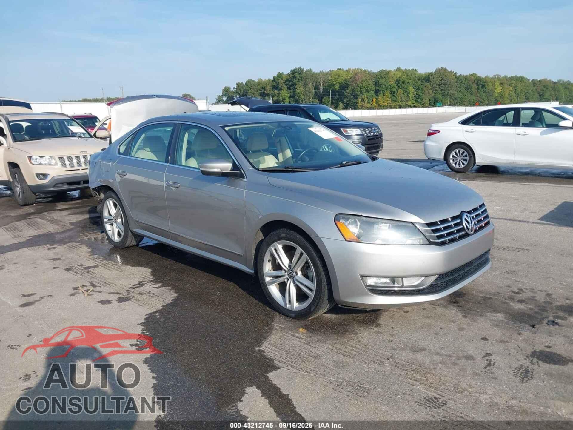 VOLKSWAGEN PASSAT 2014 - 1VWCN7A34EC083130