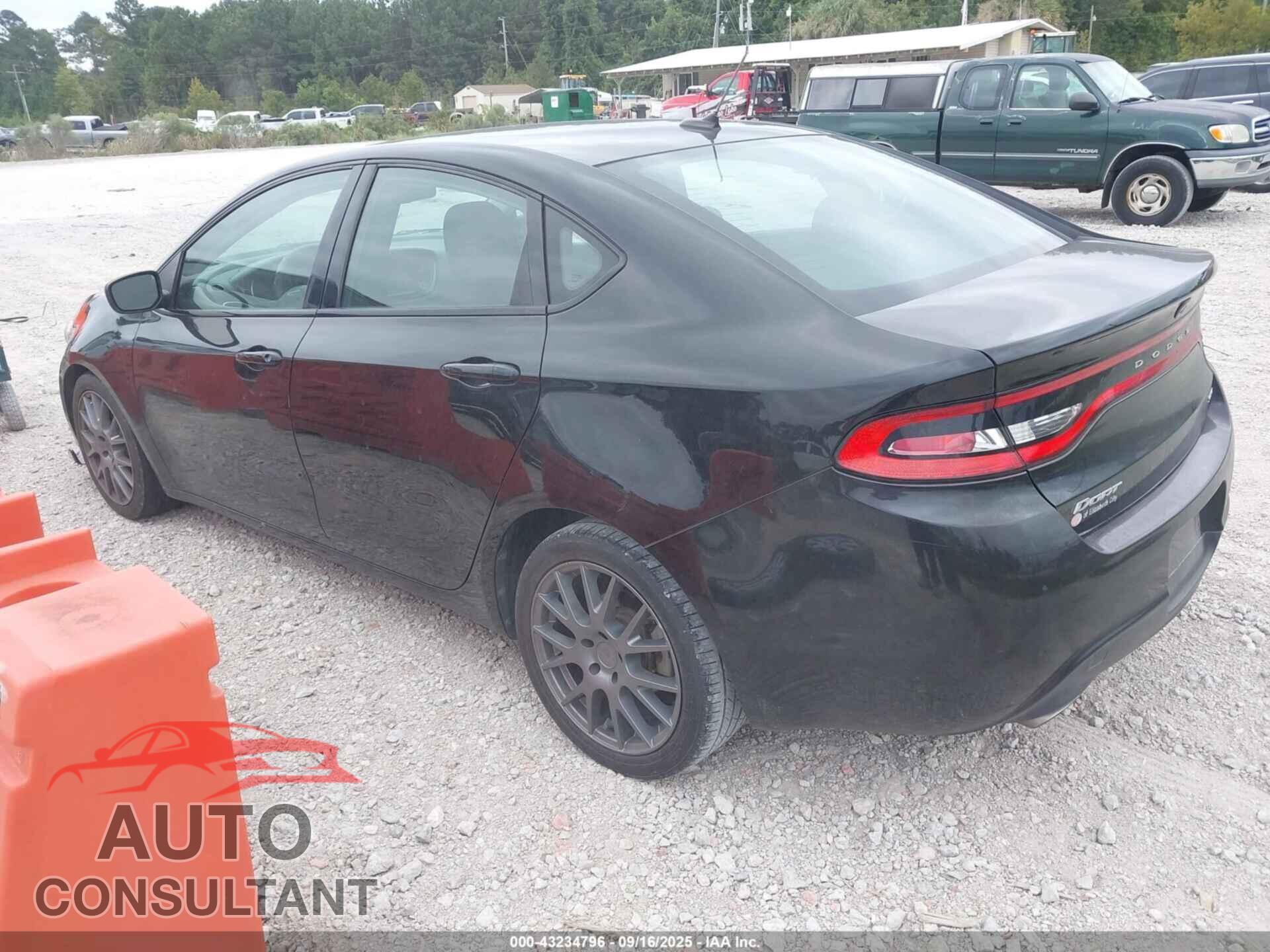 DODGE DART 2013 - 1C3CDFBA3DD289646