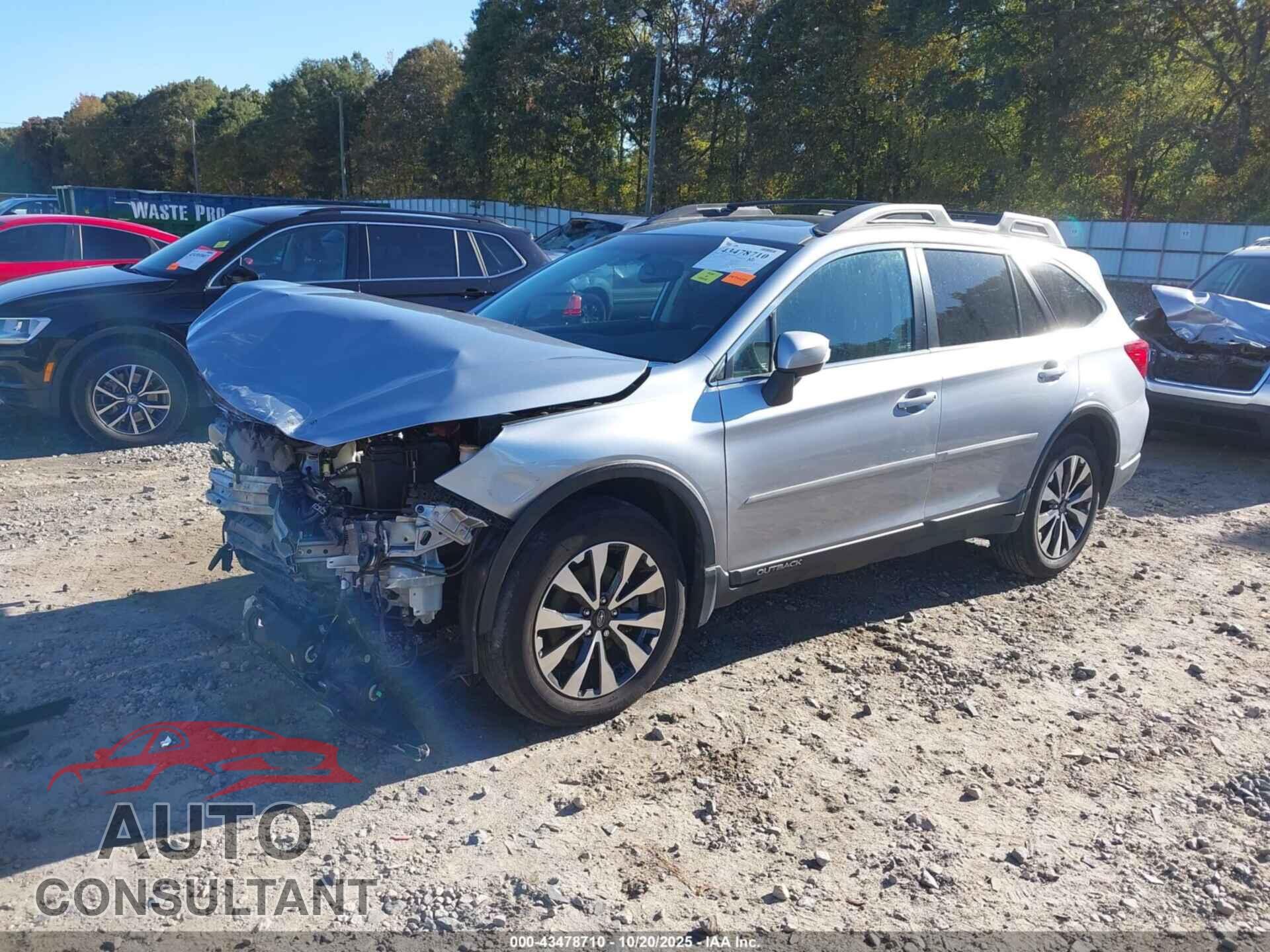 SUBARU OUTBACK 2015 - 4S4BSBLC2F3263887