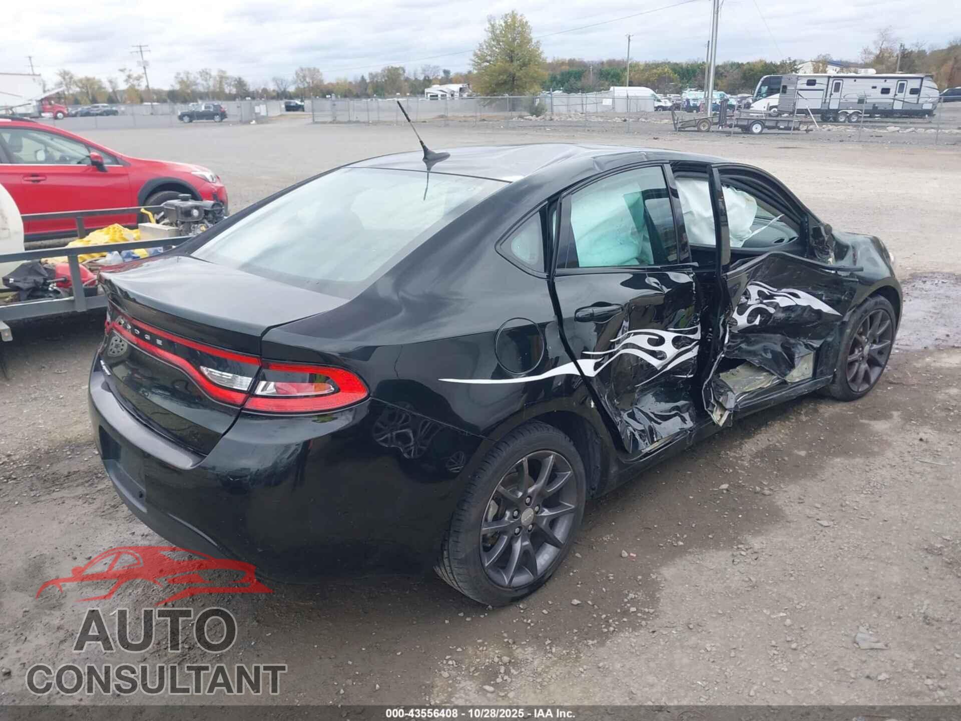 DODGE DART 2016 - 1C3CDFAA3GD585157