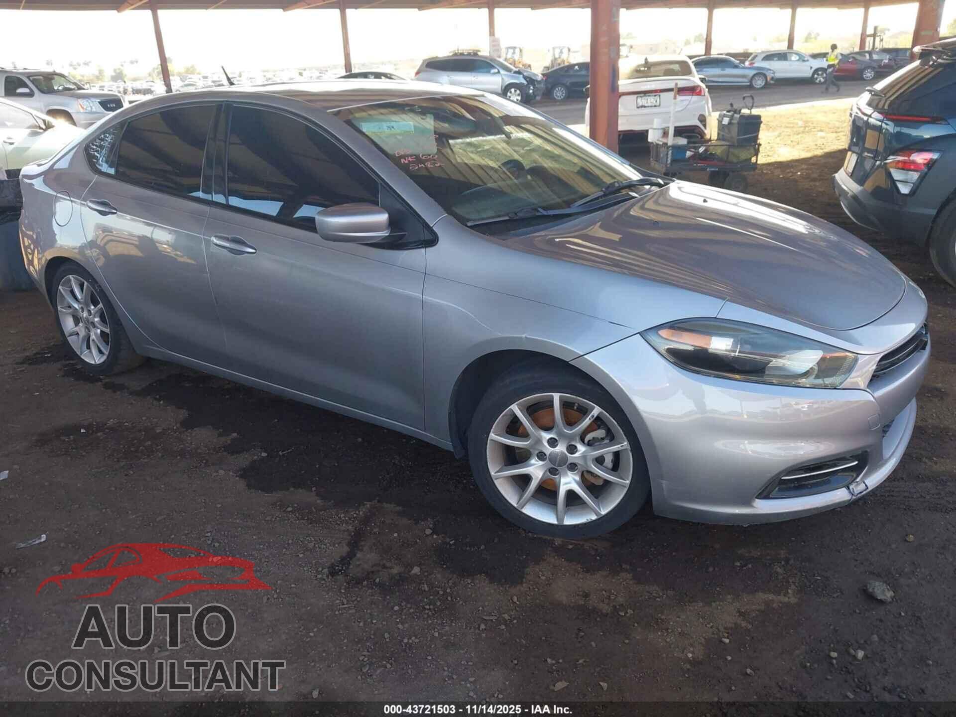 DODGE DART 2014 - 1C3CDFBB5ED742482