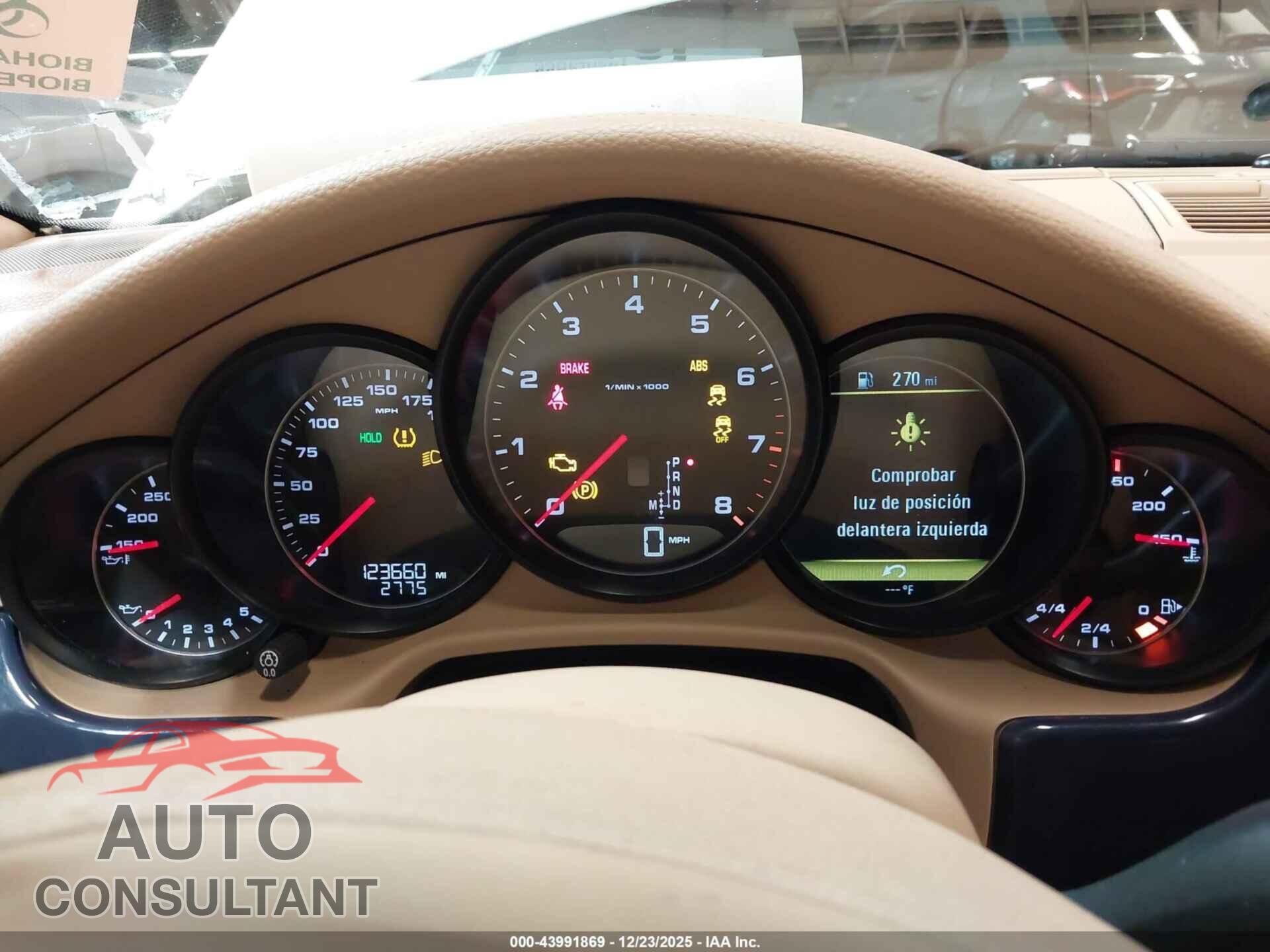 PORSCHE PANAMERA 2012 - WP0AA2A7XCL071024