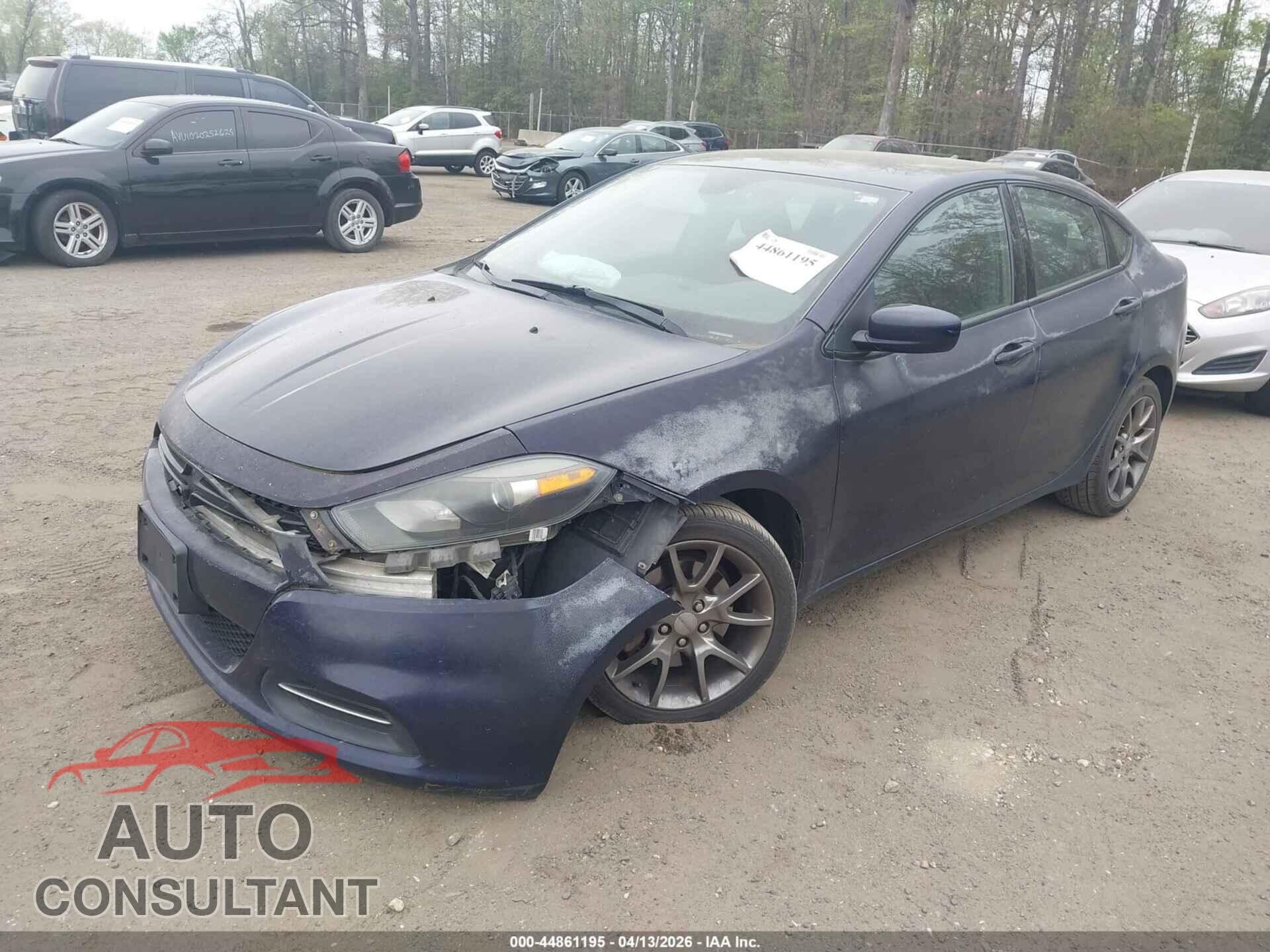 DODGE DART 2015 - 1C3CDFBB3FD140603