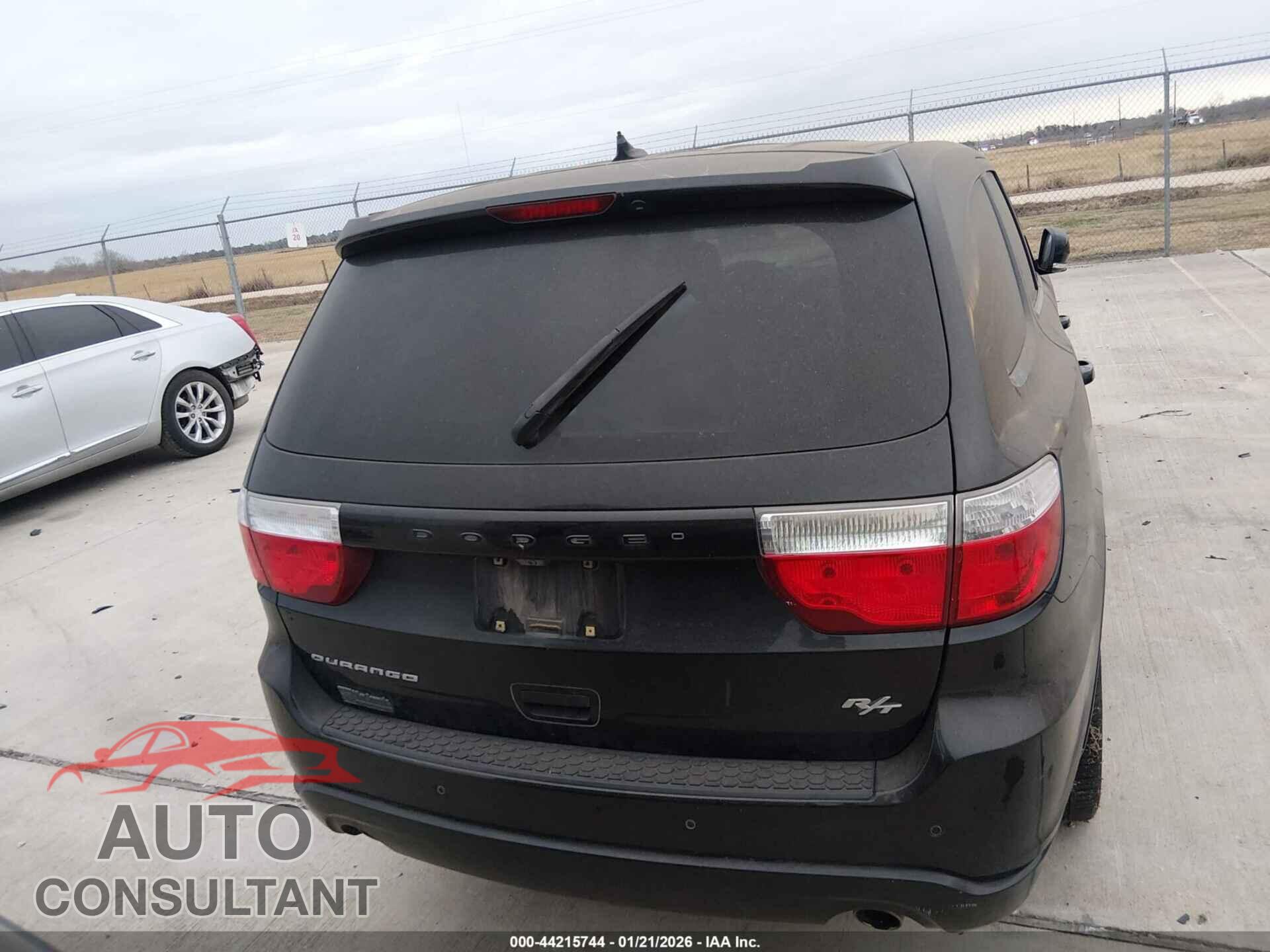 DODGE DURANGO 2012 - 1C4SDHCT1CC180920