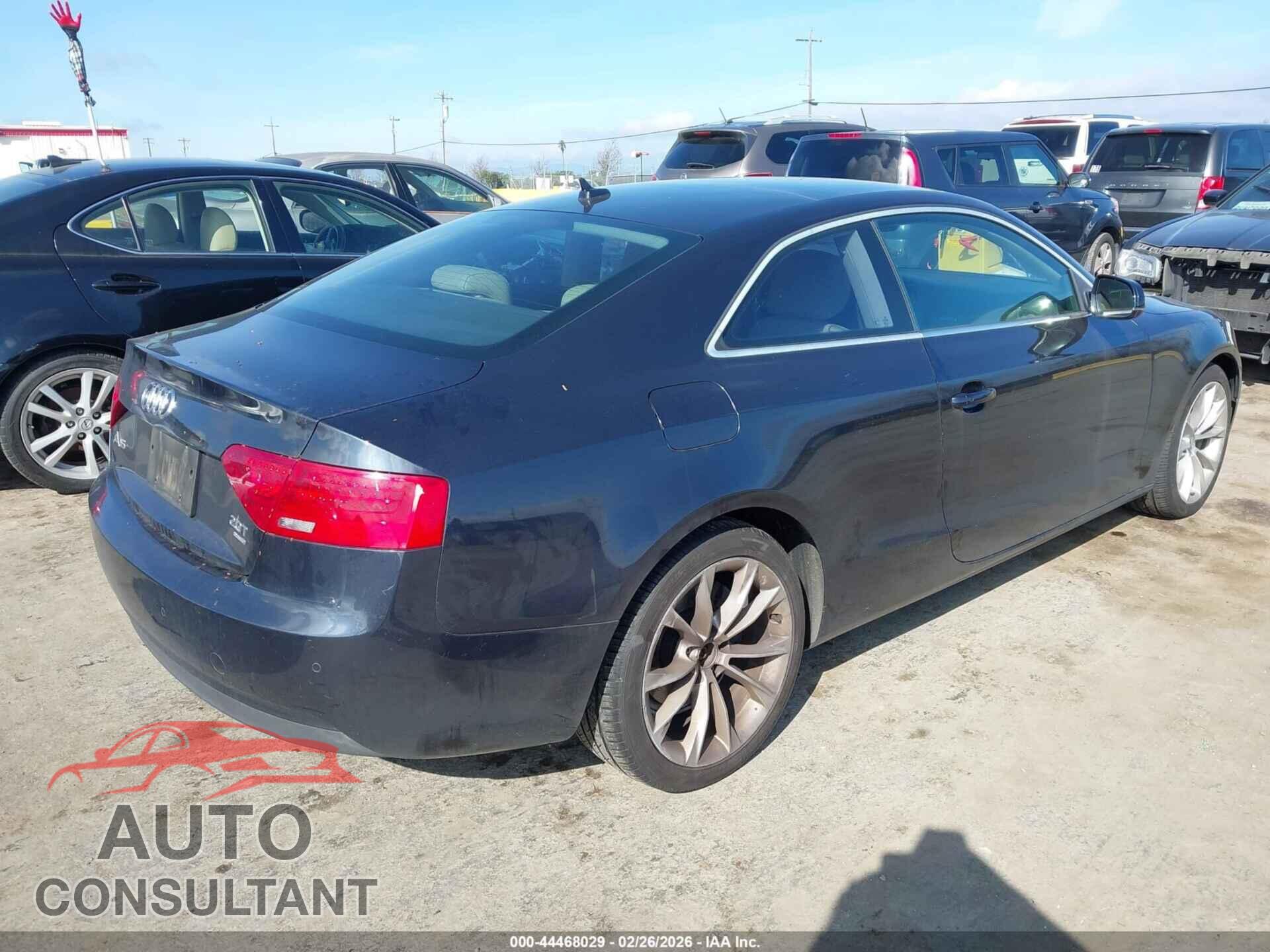 AUDI A5 2013 - WAULFAFRXDA002312