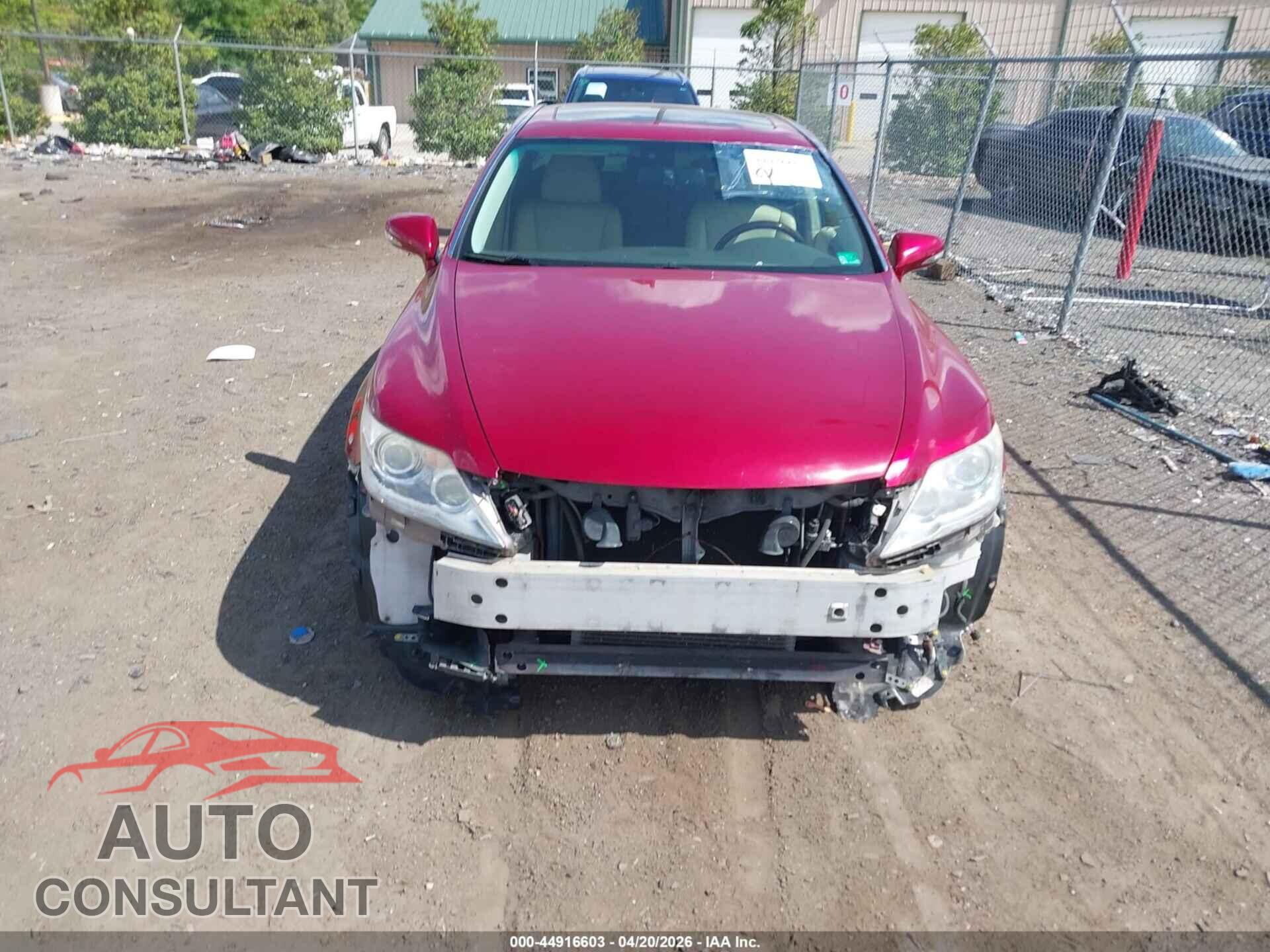LEXUS LS 460 2011 - JTHGL5EF2B5043324