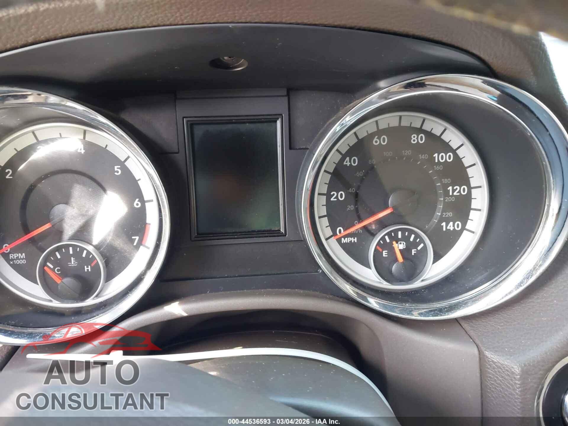 DODGE DURANGO 2012 - 1C4RDHDG7CC257225
