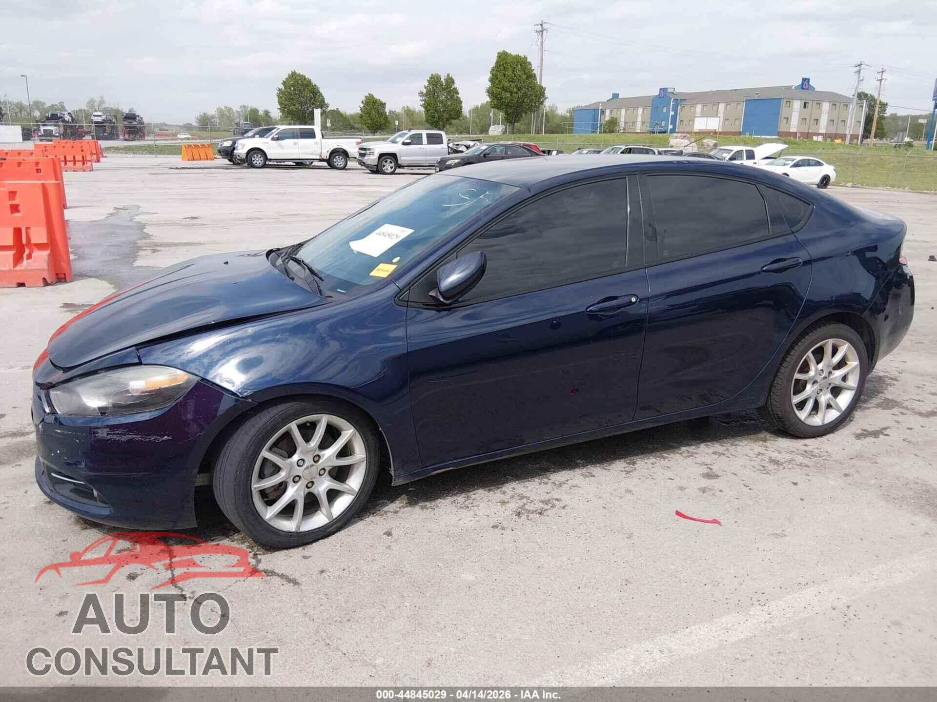 DODGE DART 2013 - 1C3CDFBA1DD267421