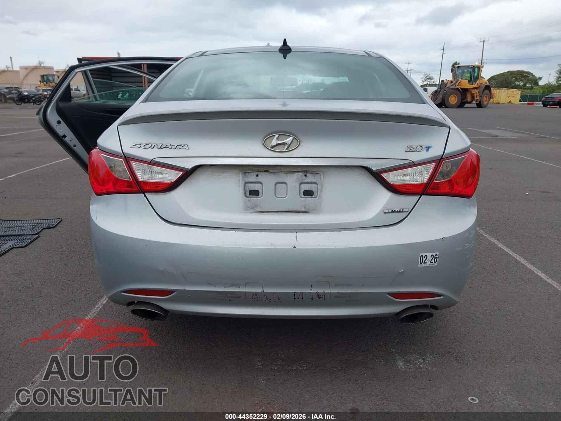 HYUNDAI SONATA 2012 - 5NPEC4AB9CH457174