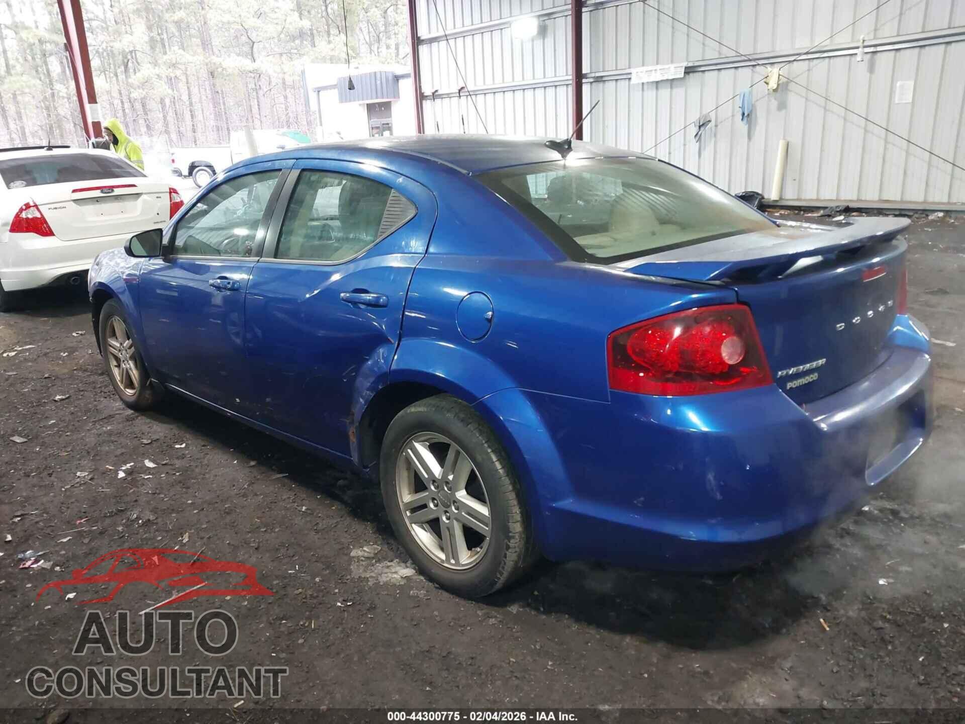 DODGE AVENGER 2013 - 1C3CDZAG2DN582150