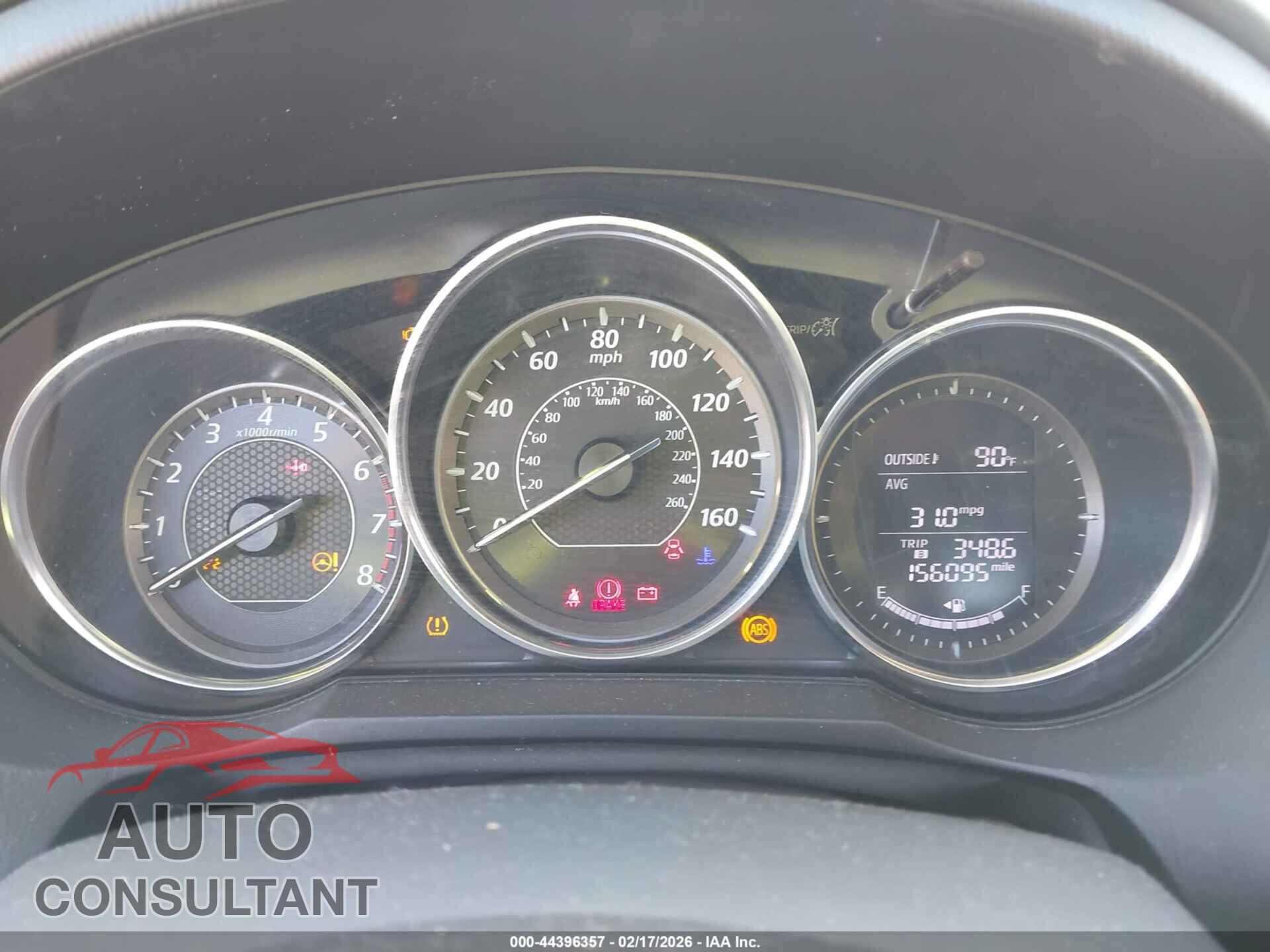 MAZDA MAZDA6 2014 - JM1GJ1V67E1146993