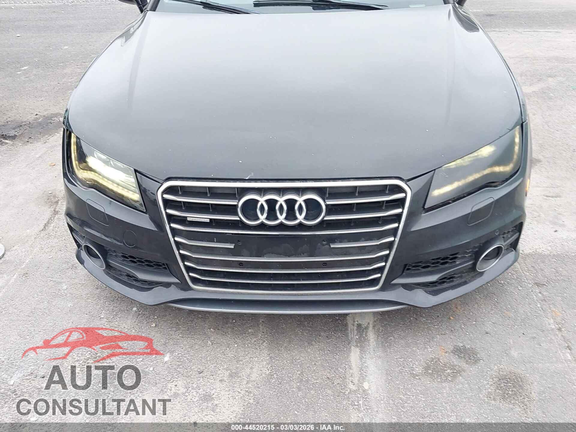 AUDI A7 2012 - WAU2GAFC5CN141064
