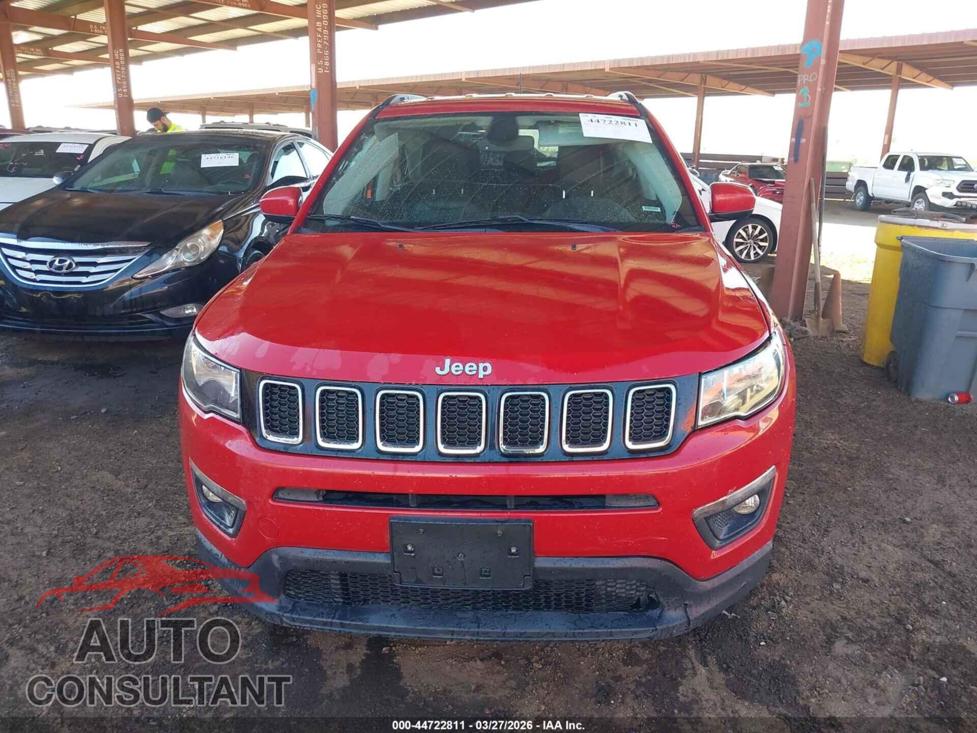 JEEP COMPASS 2019 - 3C4NJDBB2KT675444
