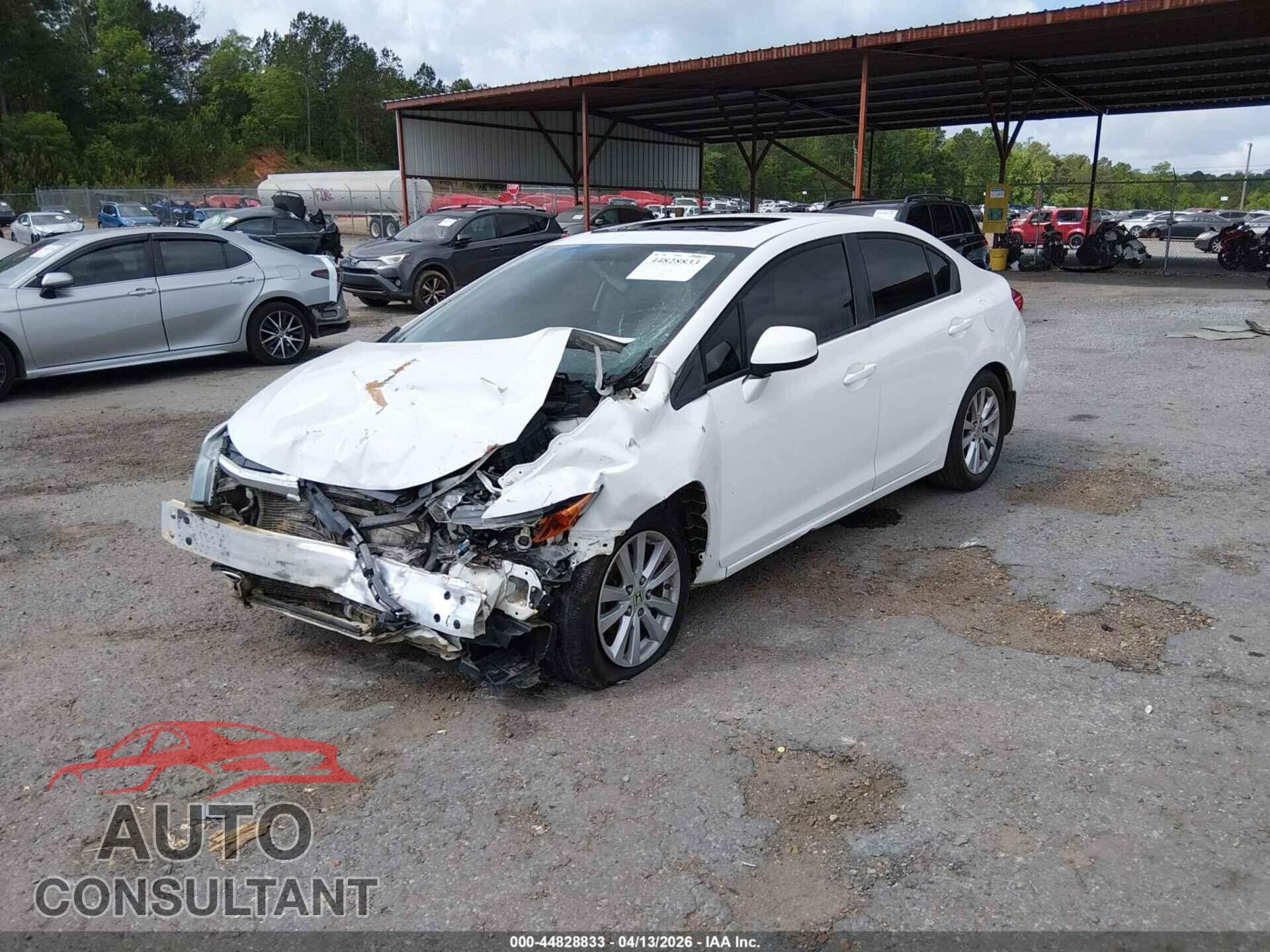 HONDA CIVIC 2012 - 2HGFB2F94CH506485