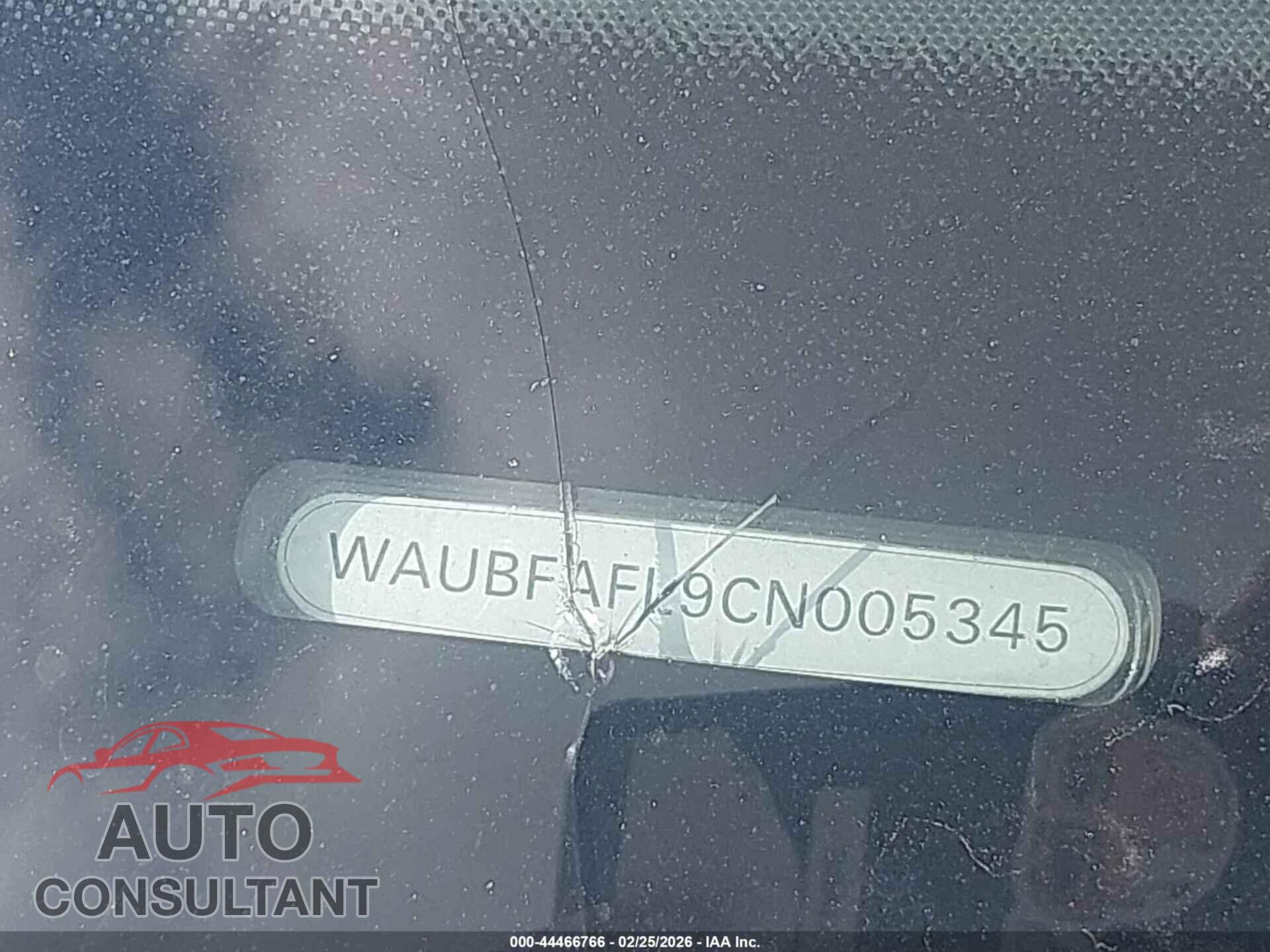 AUDI A4 2012 - WAUBFAFL9CN005345