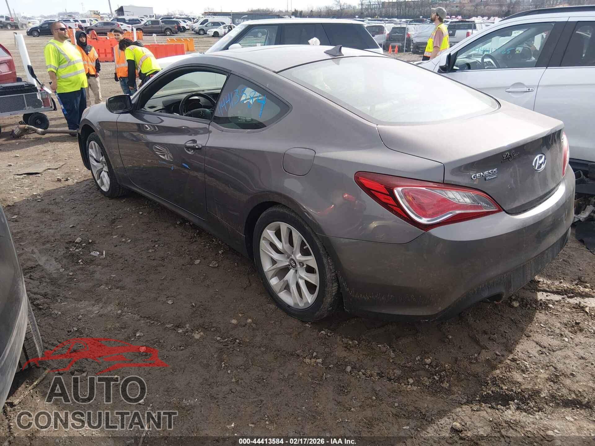 HYUNDAI GENESIS 2013 - KMHHT6KD8DU099867
