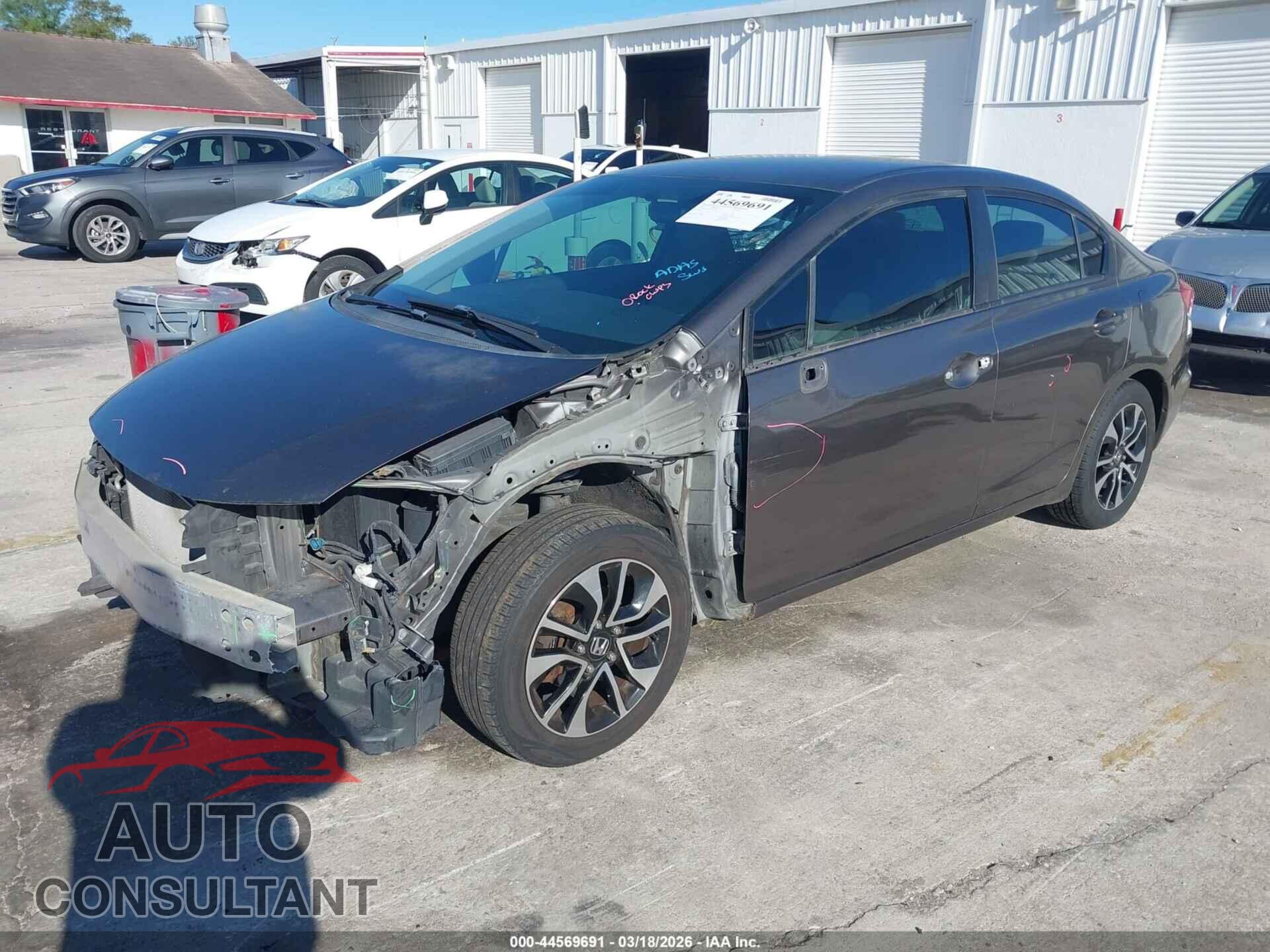 HONDA CIVIC 2012 - JHMFB2F58CS003190